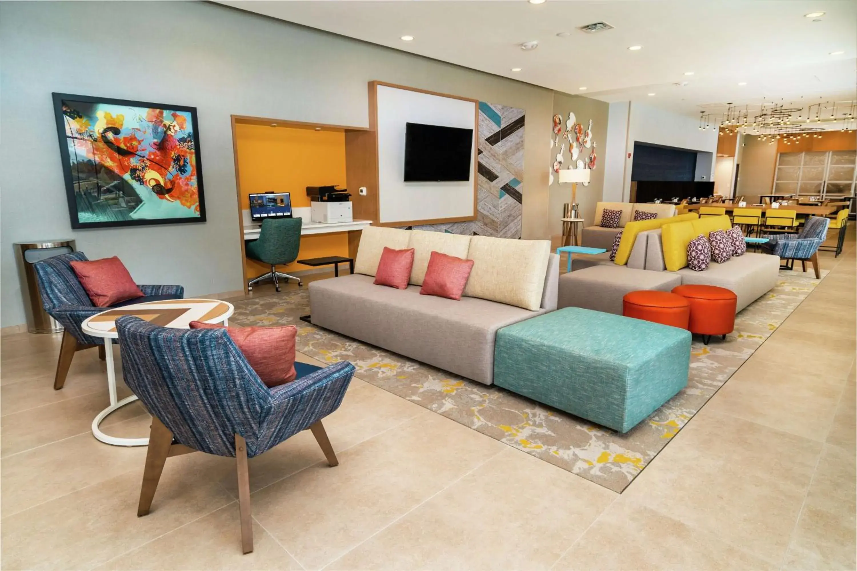 Lobby or reception, Seating Area in Hilton Garden Inn Cedar Park Austin