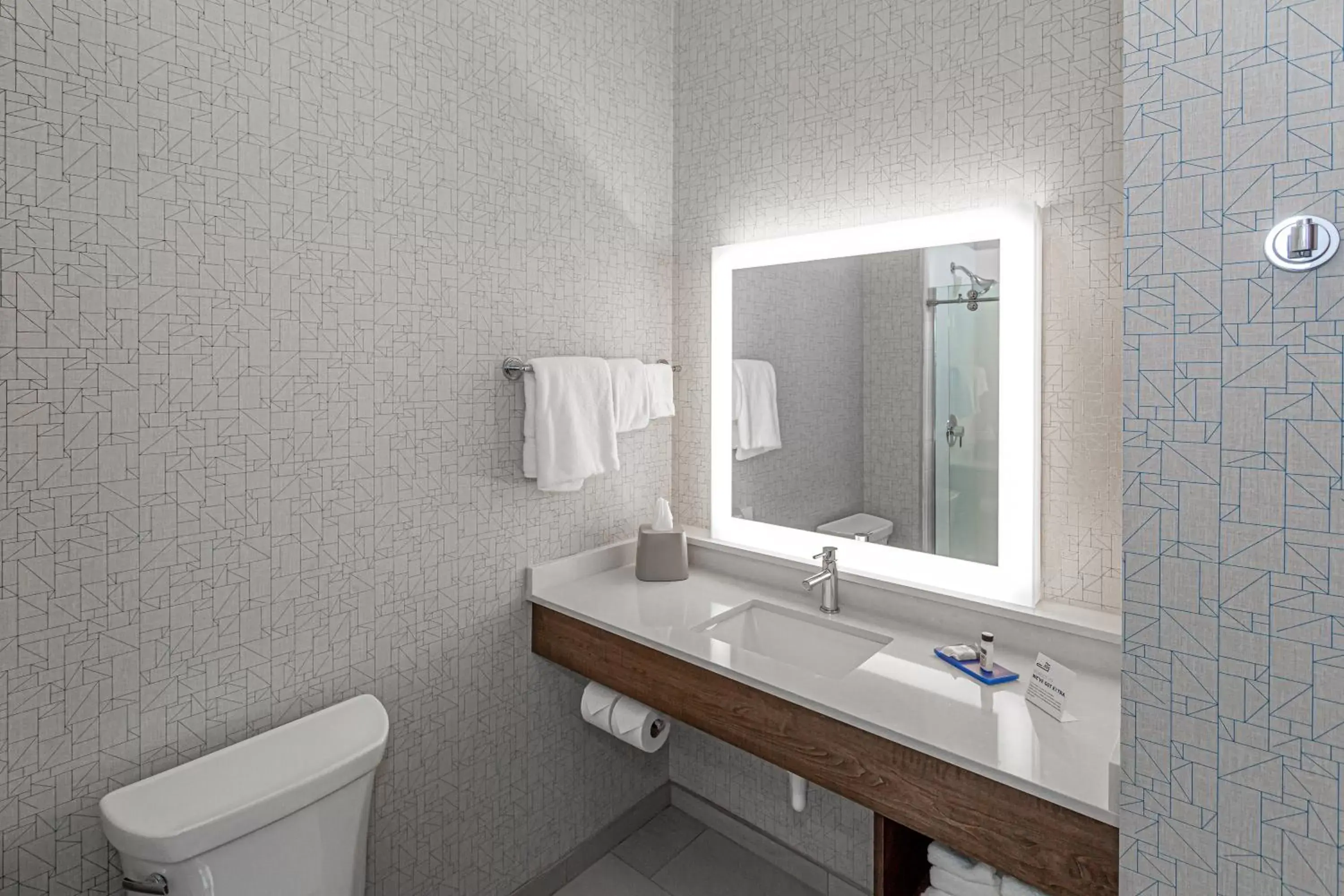 Bathroom in Holiday Inn Express & Suites - Columbus - Worthington, an IHG Hotel