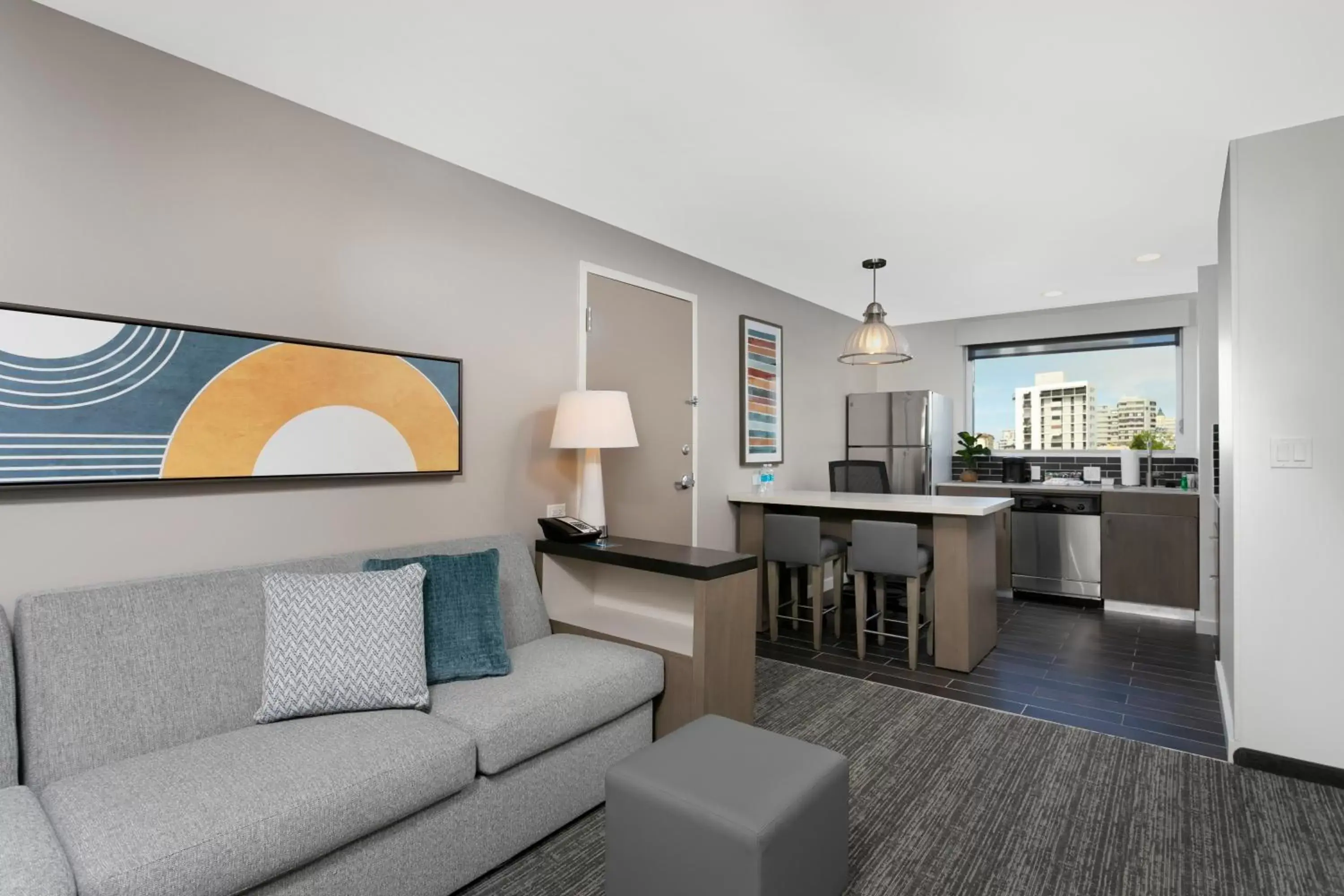 Living room, Seating Area in Hyatt House San Juan