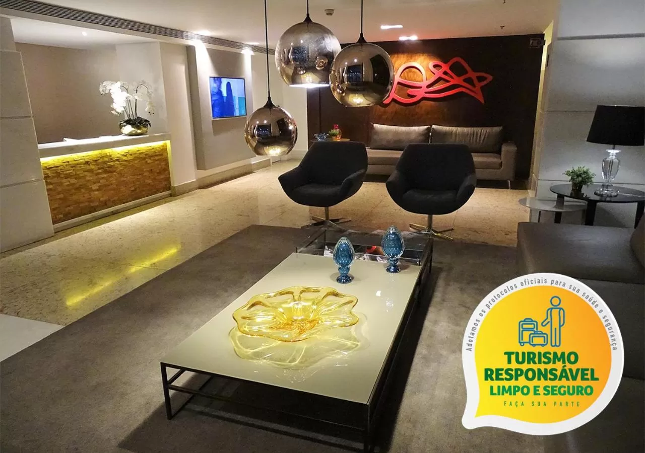 Lobby or reception in Lets Idea Brasília Hotel