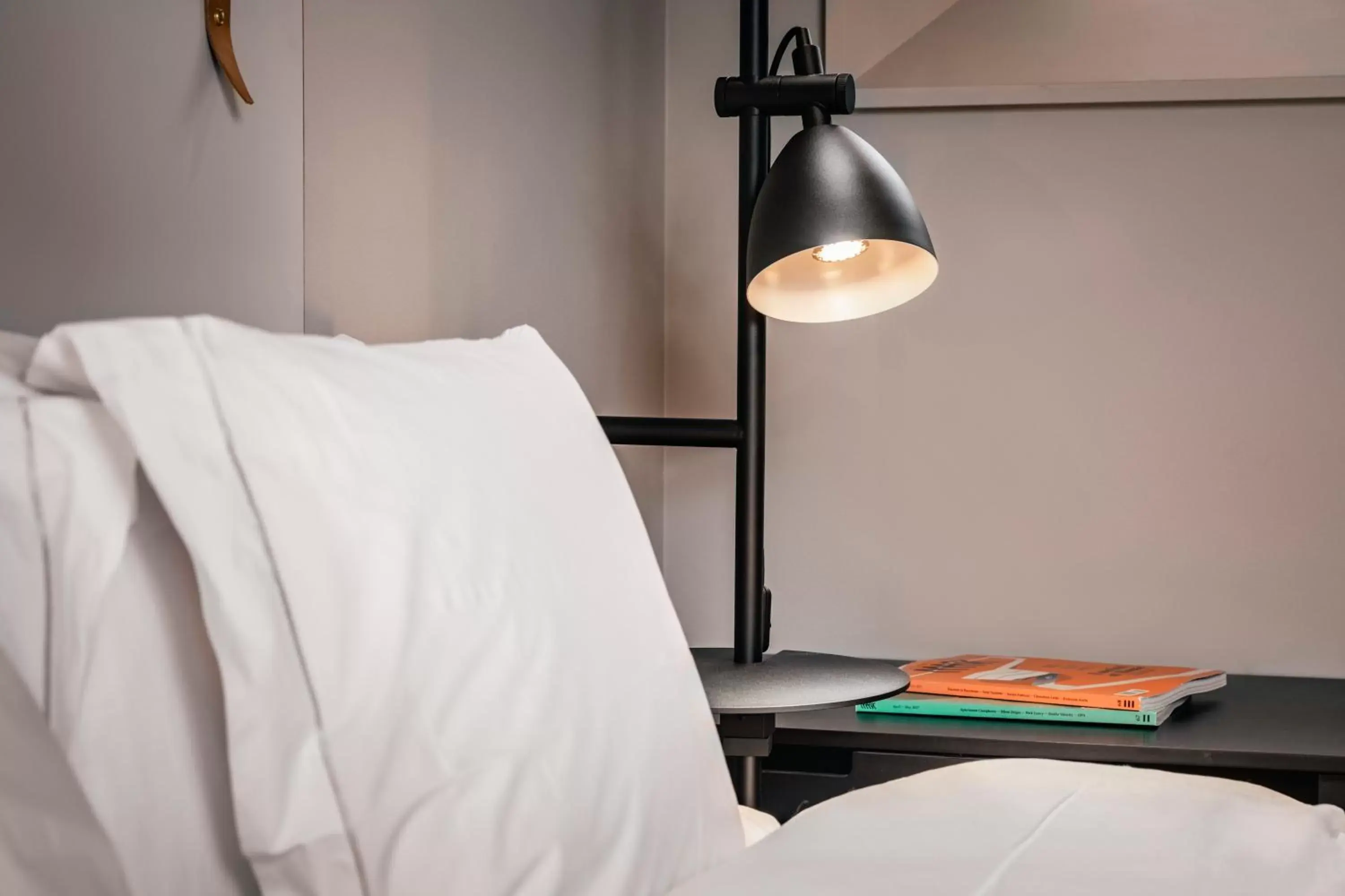 Bed in Blique by Nobis, Stockholm, a Member of Design Hotels™