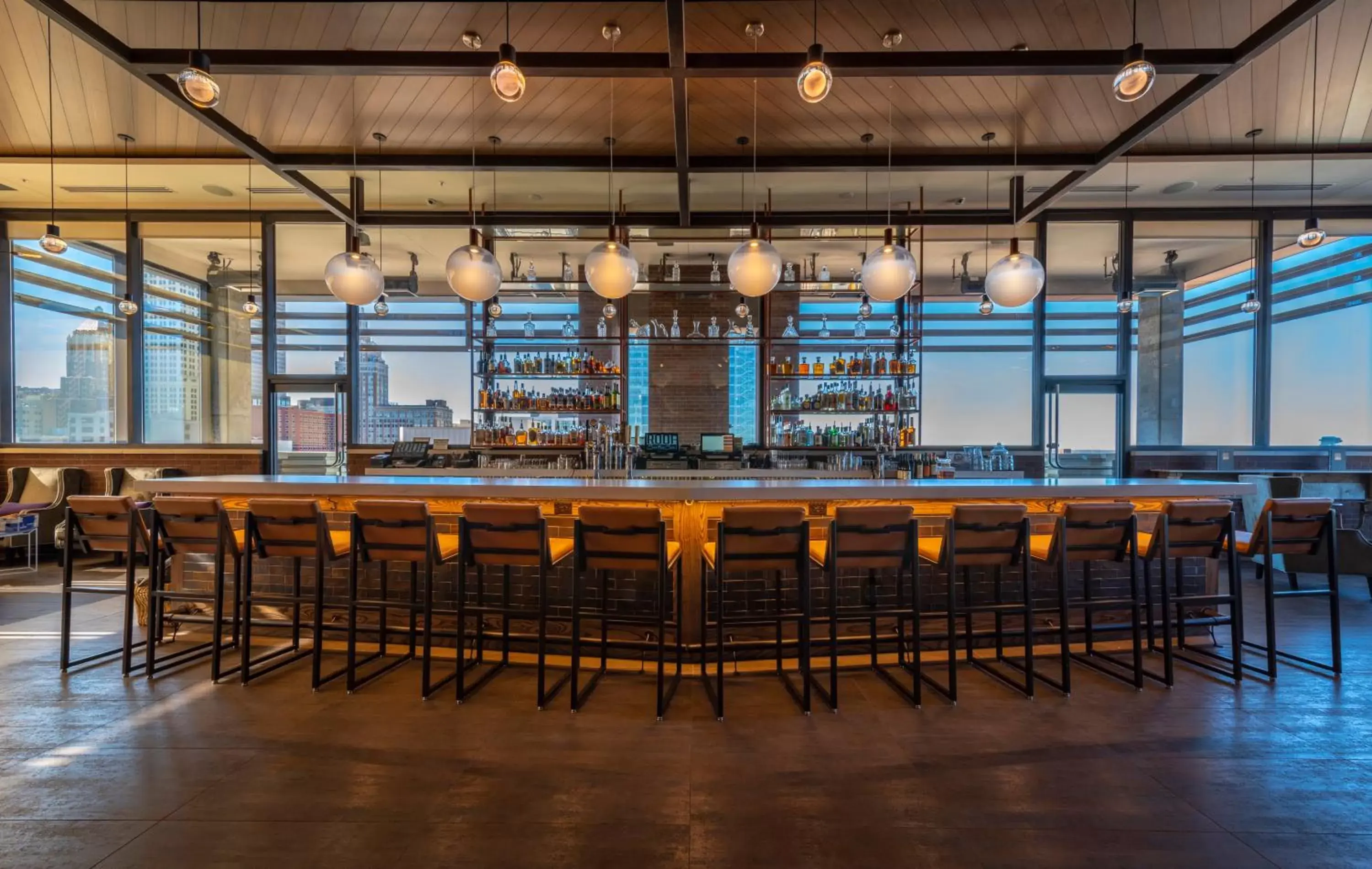 Lounge or bar in Hotel Indigo Tulsa DWTN/Entertainment Area Lounge or bar in Hotel Indigo Tulsa DWTN/Entertainment Area