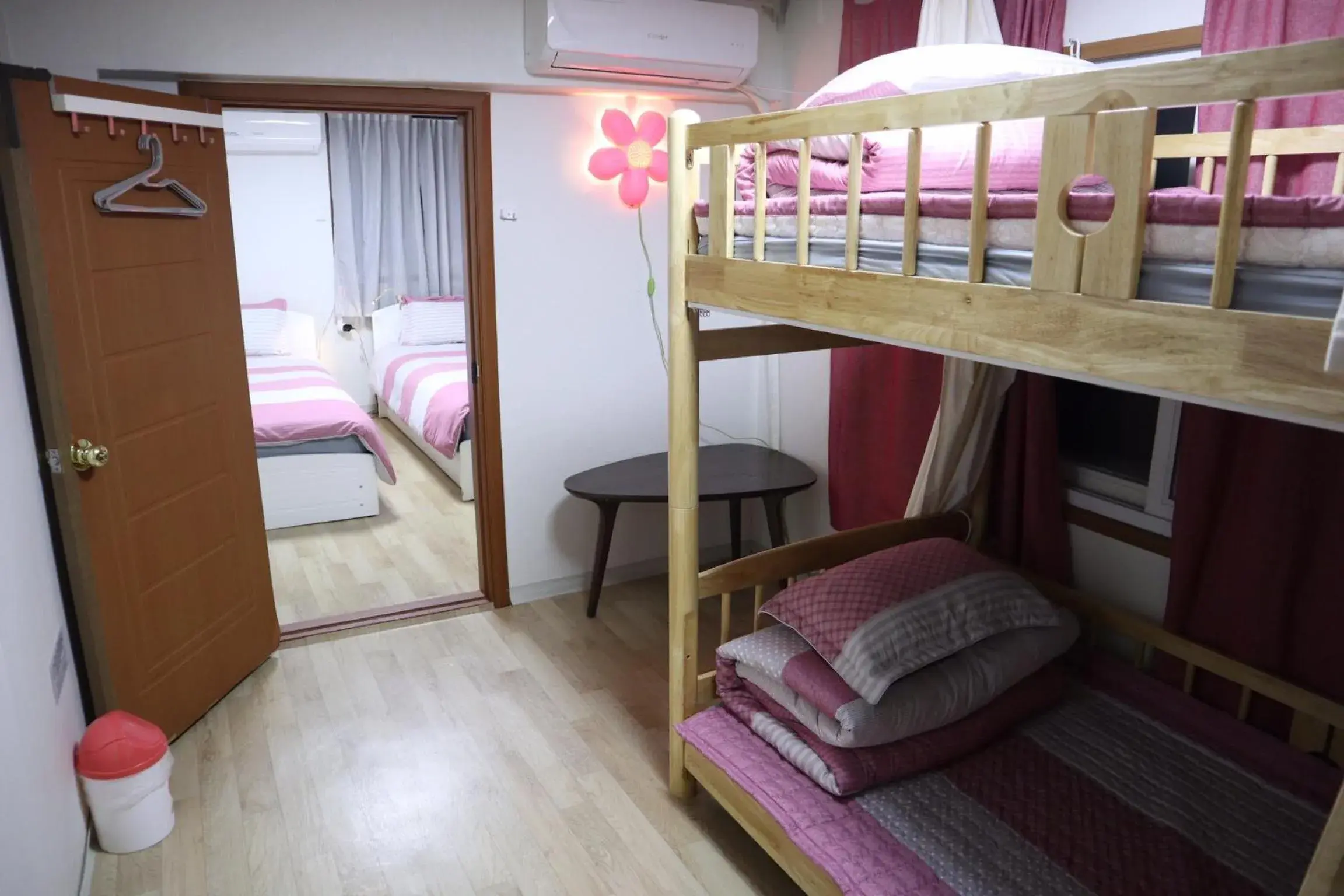 Bedroom, Bunk Bed in Jeong House Hongdae