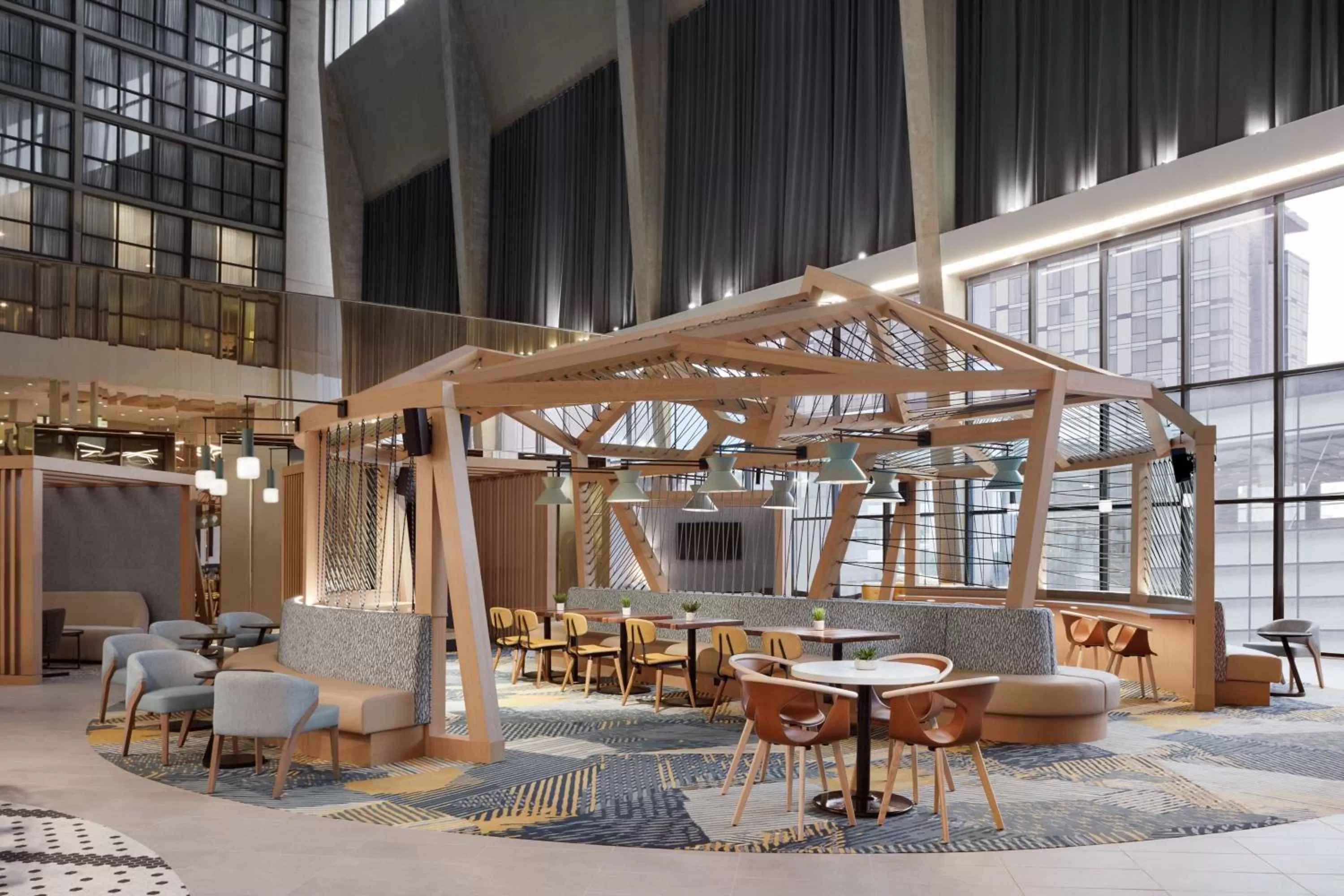 Lobby or reception in Delta Hotels Calgary Airport In-Terminal