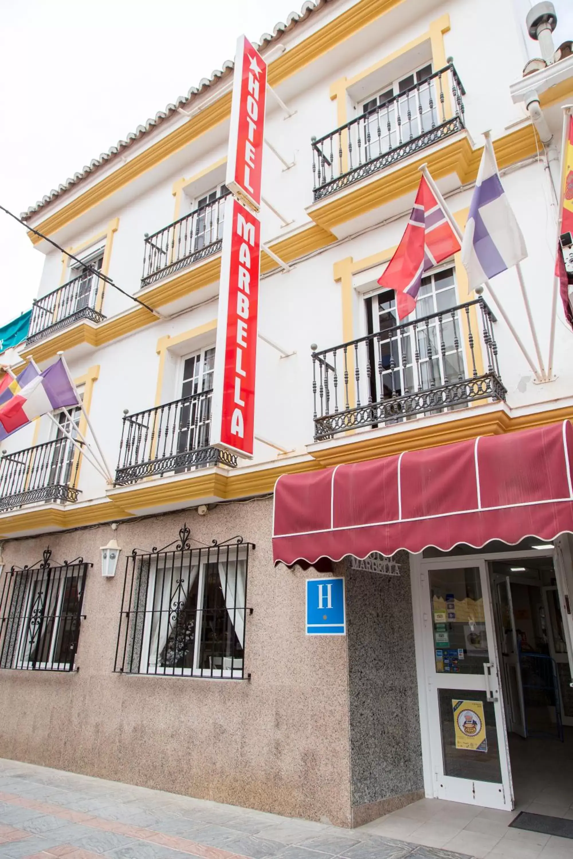 Facade/entrance, Property Building in Hotel Marbella