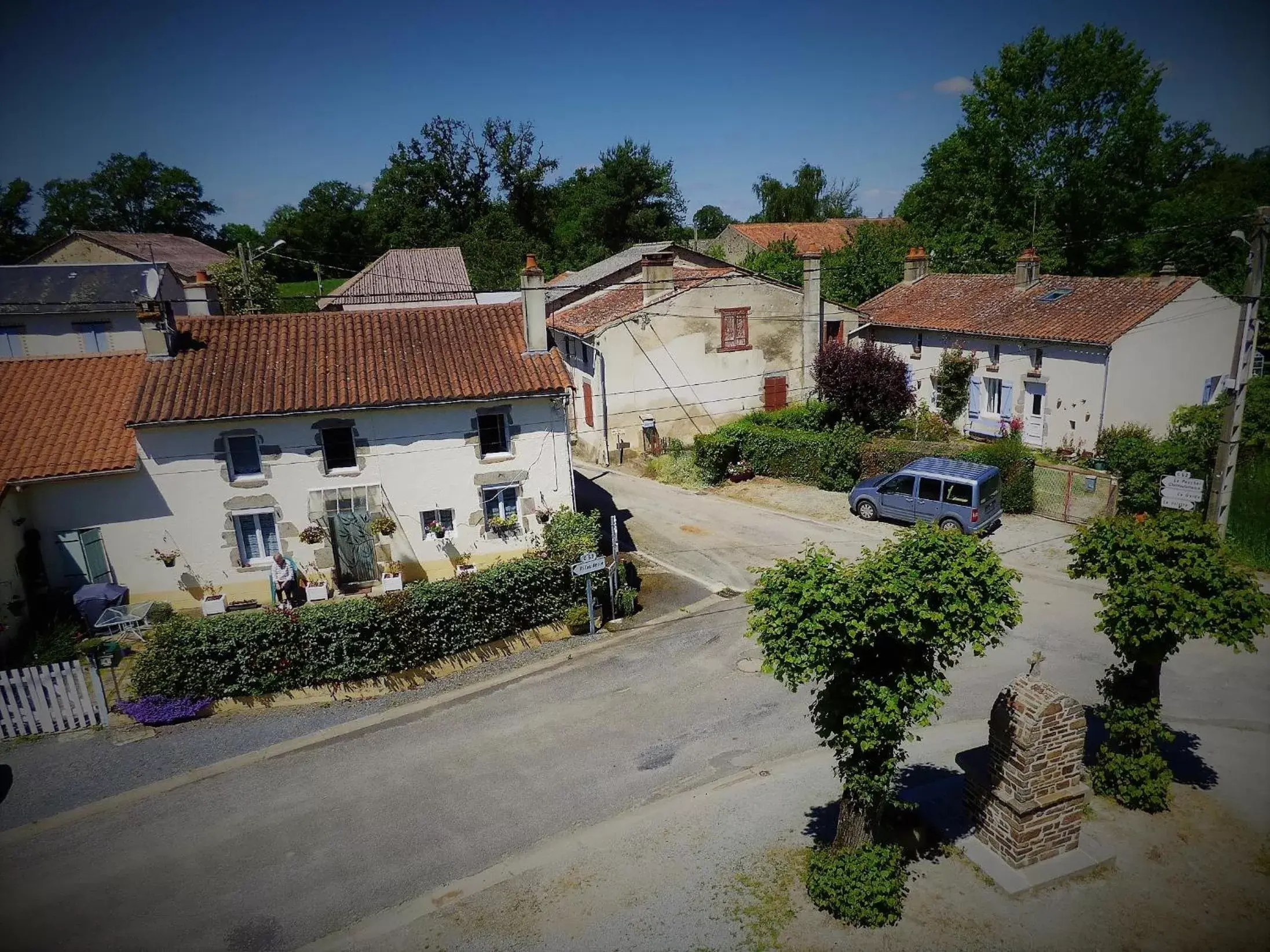 Neighbourhood, Bird's-eye View in L'Ancien Presbytère Chambres D'hote ou Gite