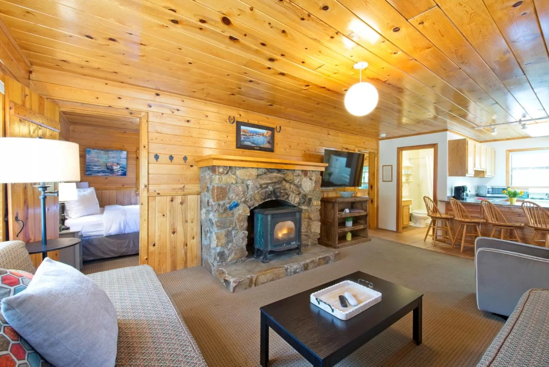 Seating Area in Sitzmark Sports Lodge