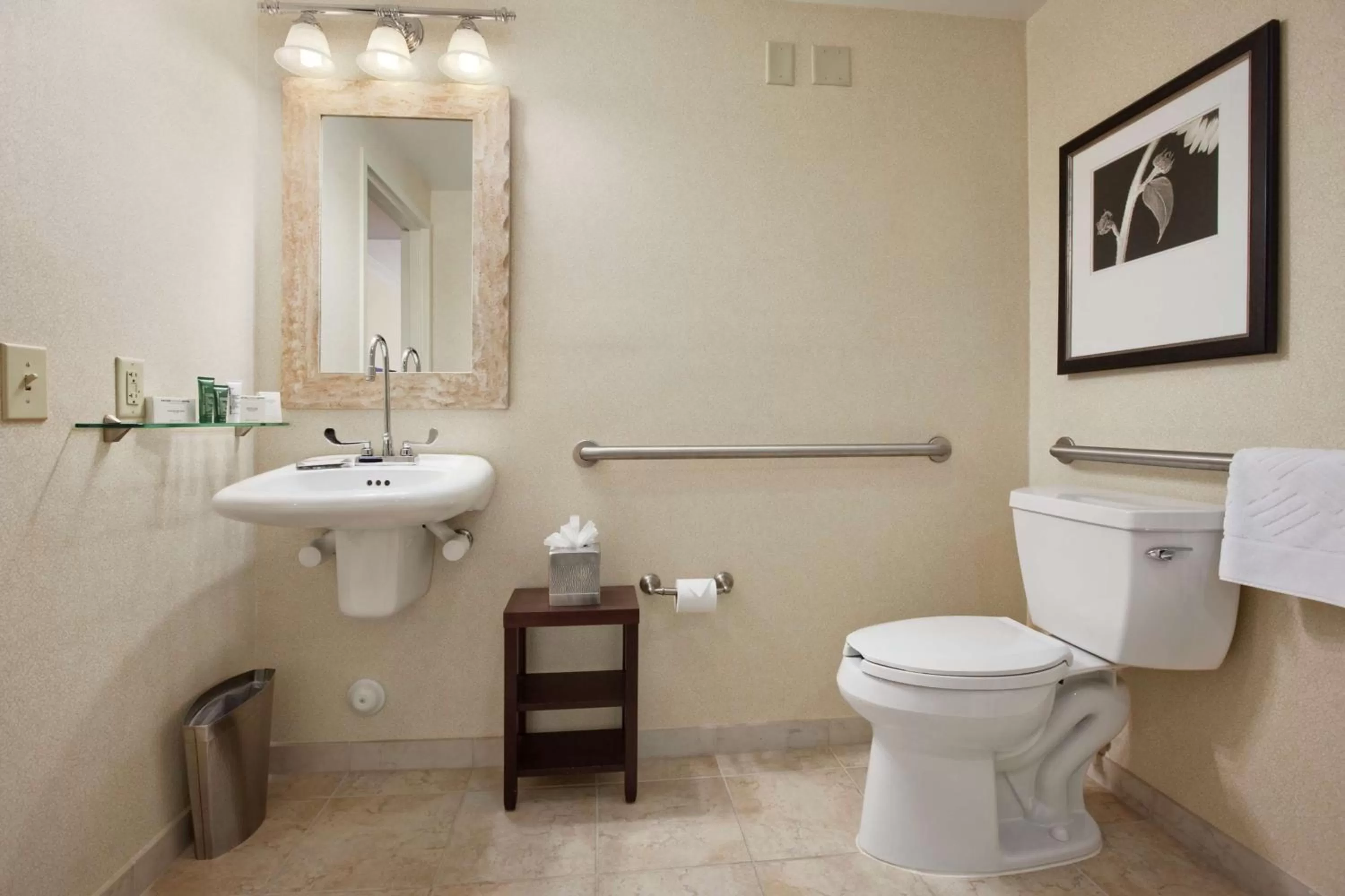 Bathroom in Hilton Raleigh North Hills