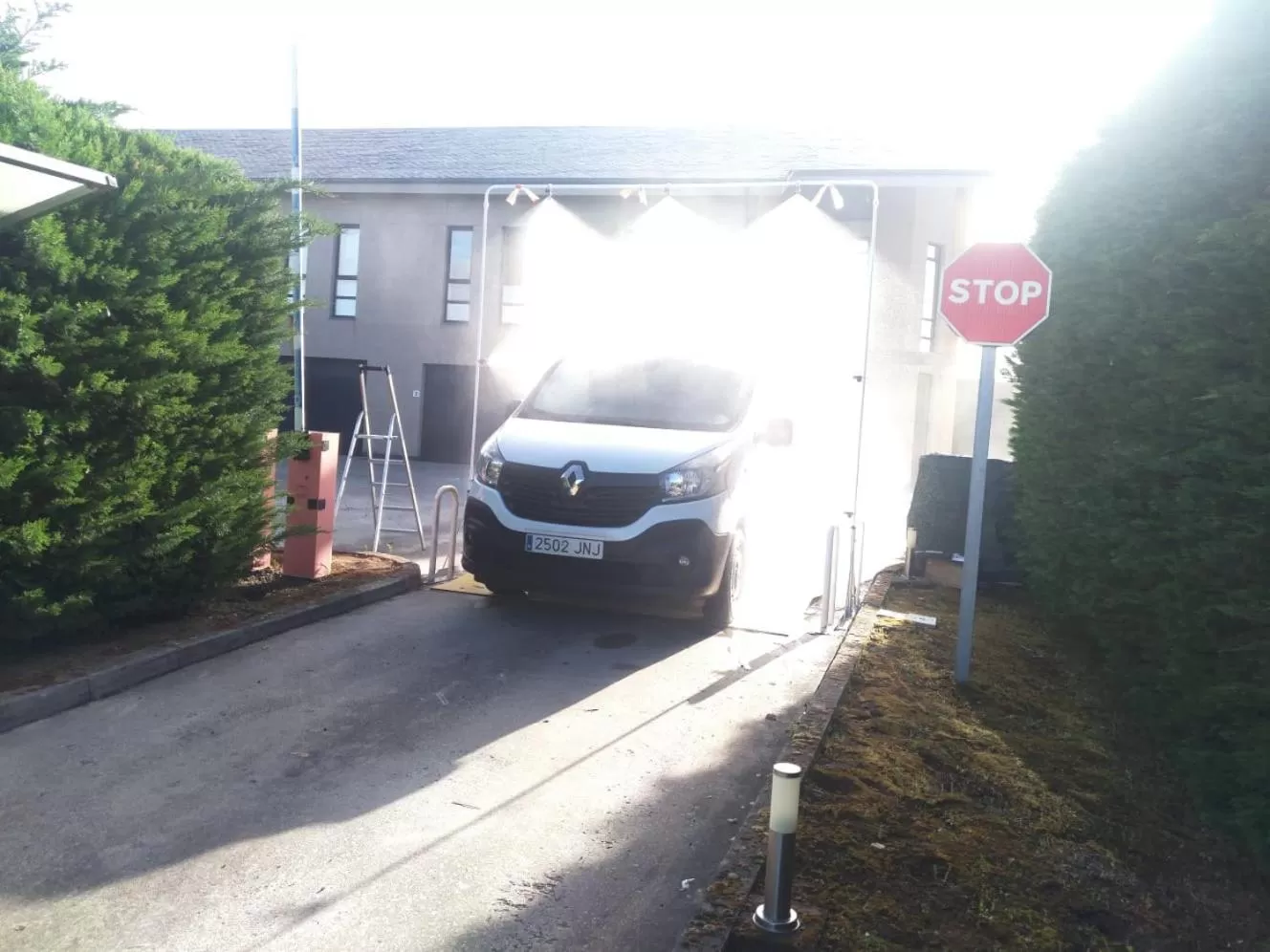 Facade/entrance in Motel Acropolis