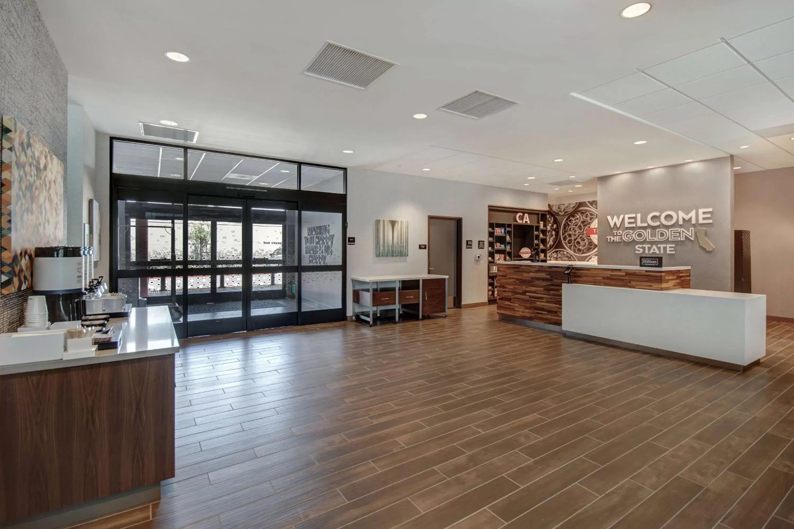 Lobby or reception in Hampton Inn & Suites Sunnyvale-Silicon Valley, Ca