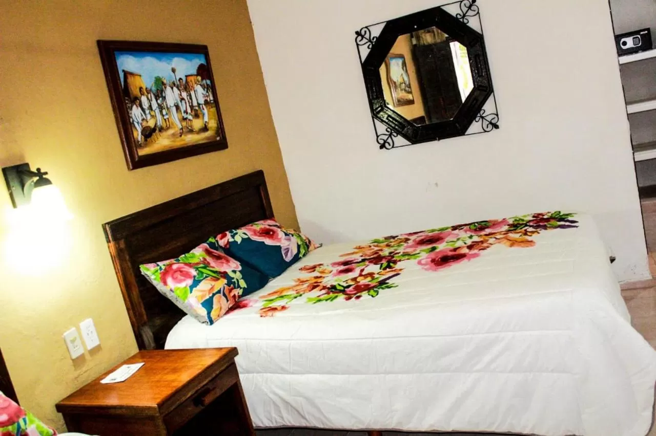 Bed in Hotel San Clemente