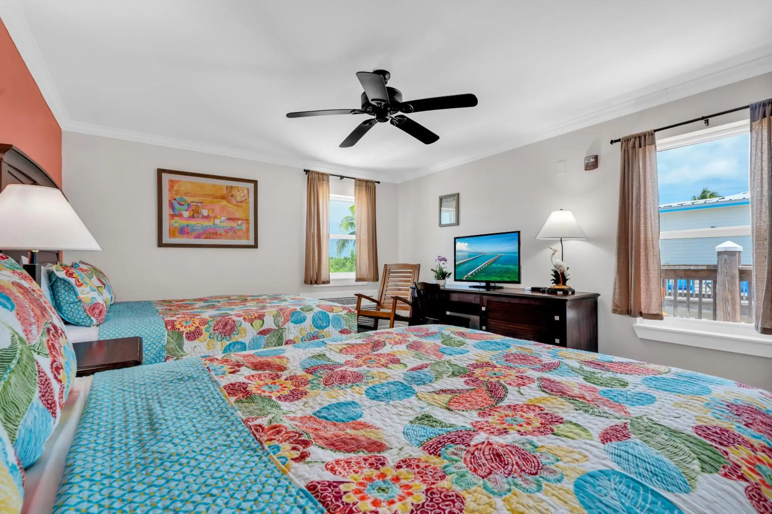 Photo of the whole room, Bed in Coconut Cay Resort