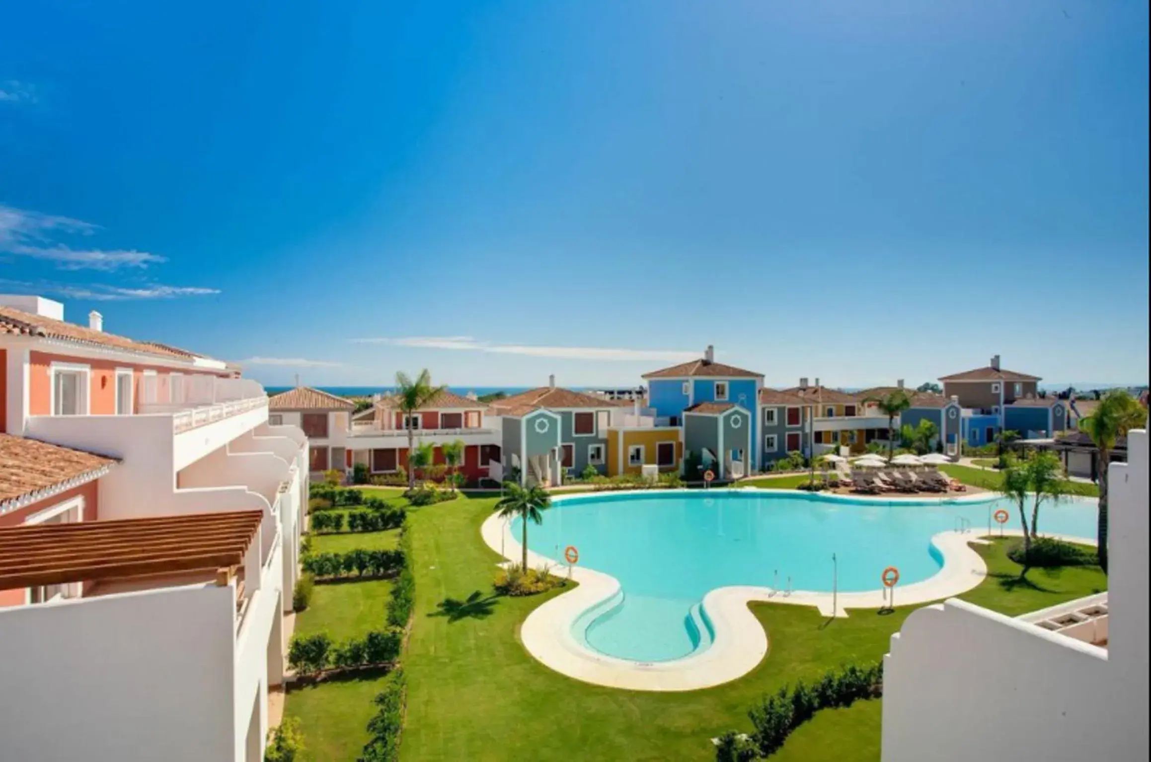 Garden, Pool View in Cortijo Del Mar Resort