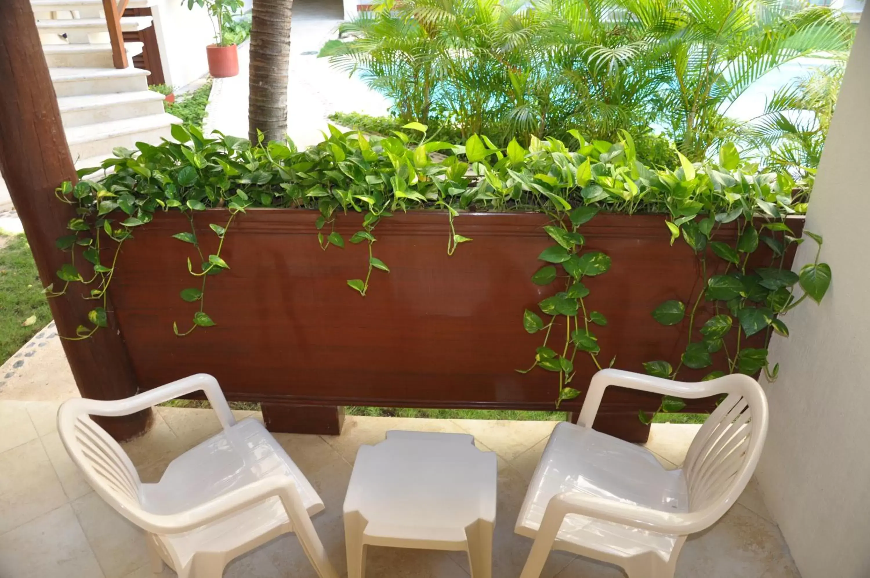 Balcony/Terrace in Hotel Posada Sian Kaan