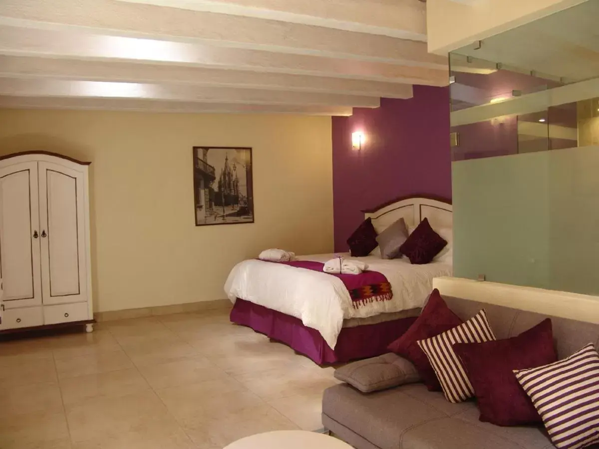 Photo of the whole room, Bed in Casa del Tio Hotel Boutique