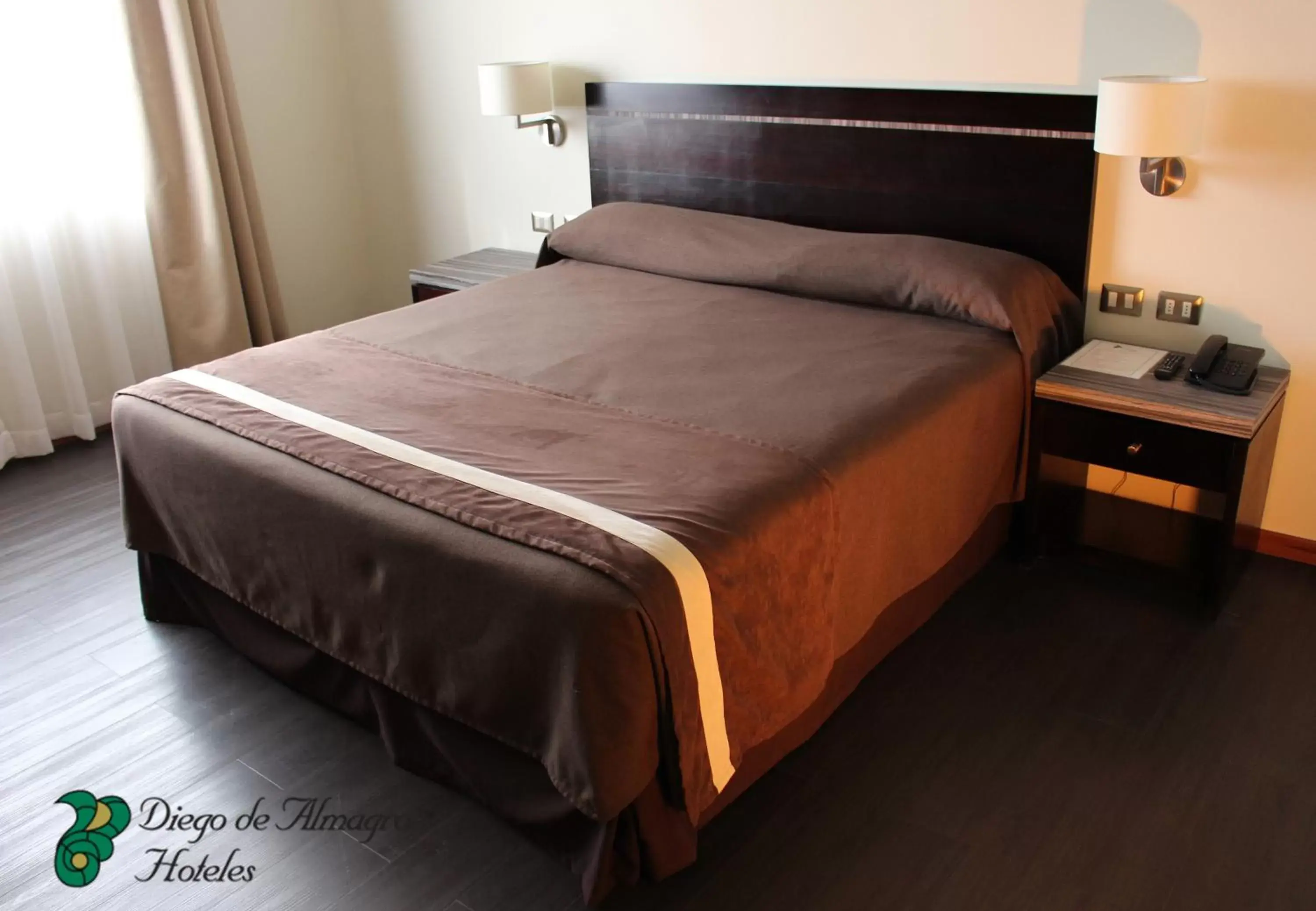 Bed in Hotel Diego de Almagro Curicó