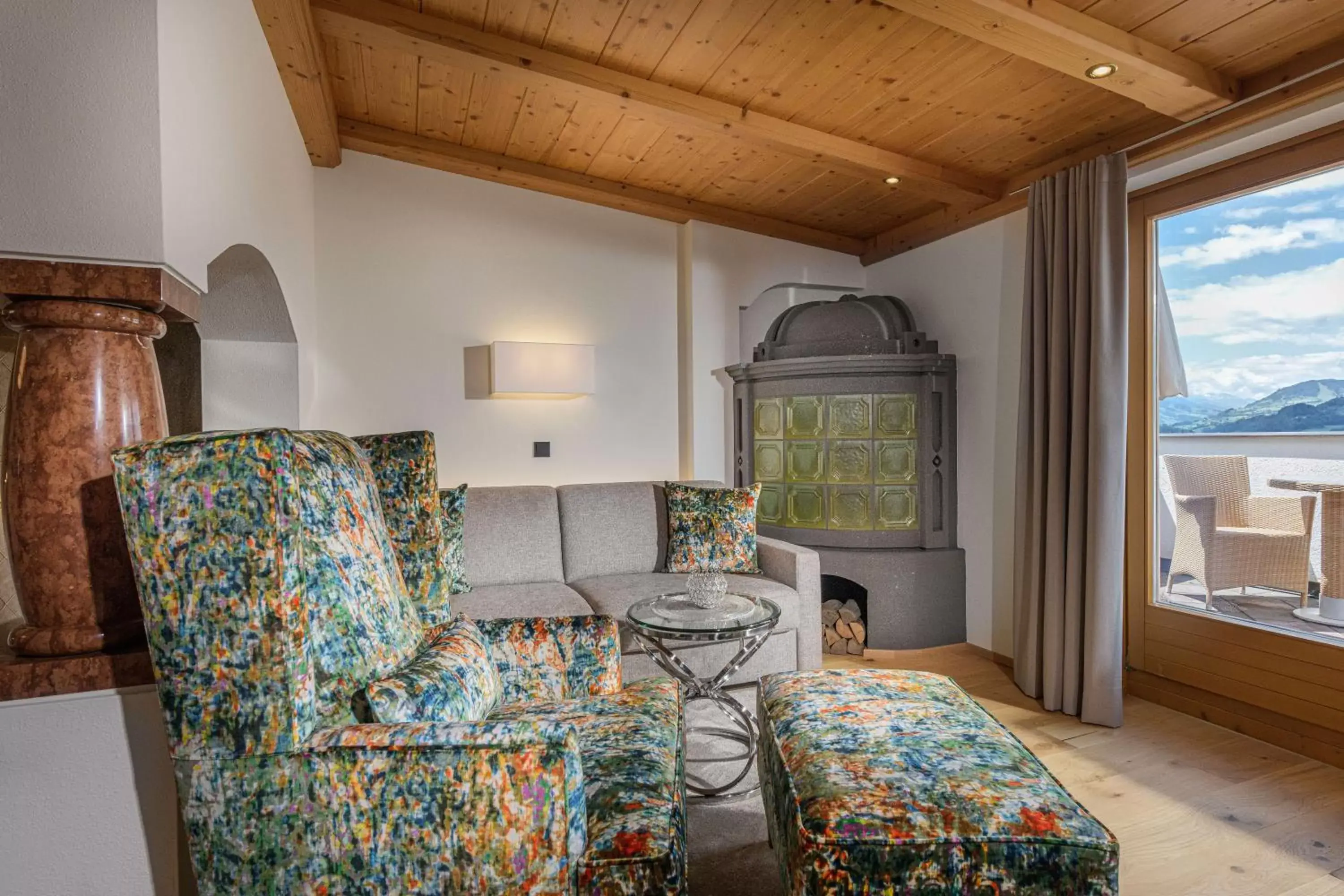 Seating Area in Alpines Lifestyle Hotel Tannenhof