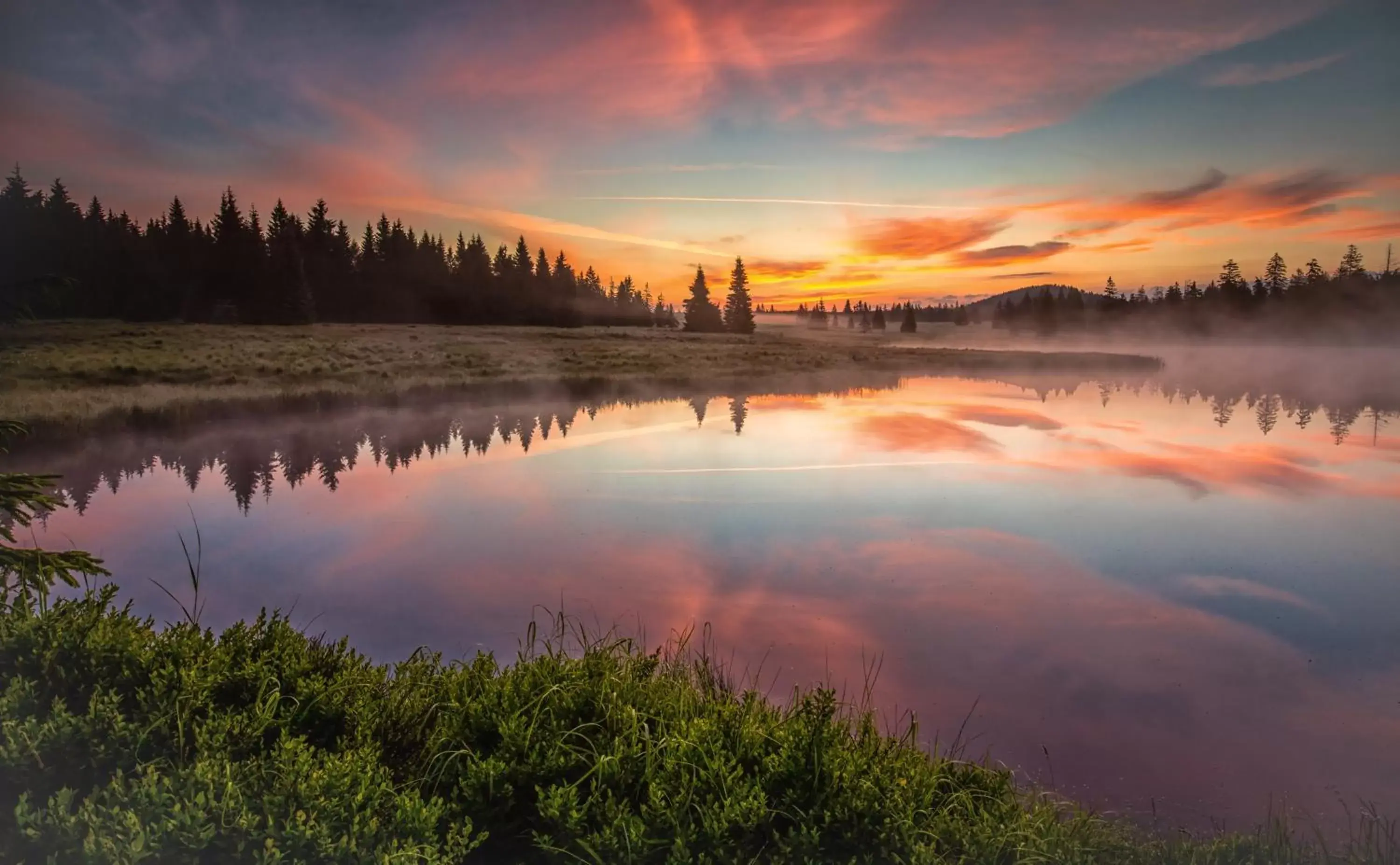 Natural landscape, Sunrise/Sunset in Spa Hotel Imperial