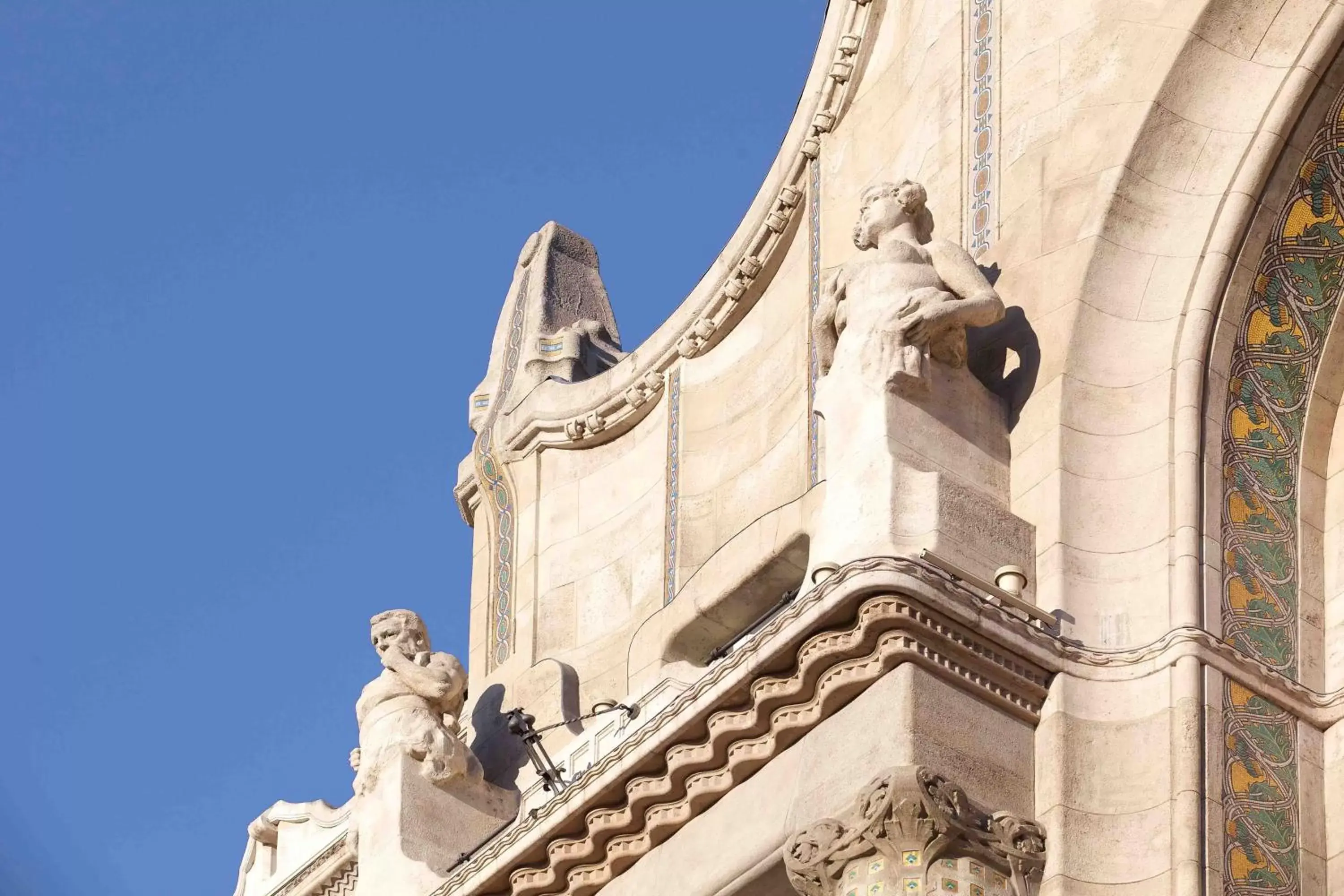 Decorative detail, Property Building in Four Seasons Hotel Gresham Palace Budapest