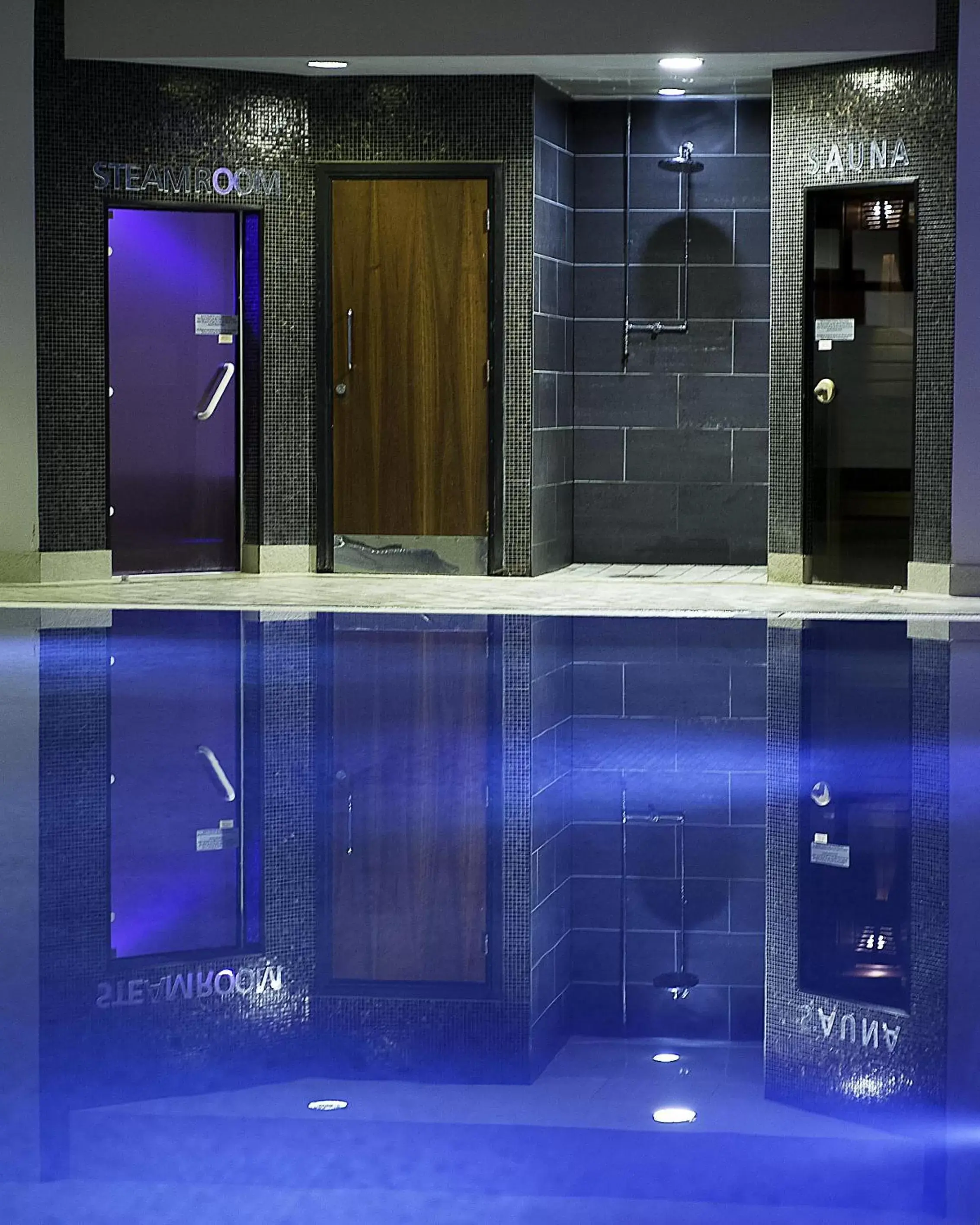 Solarium, Swimming Pool in The Quay Hotel and Spa