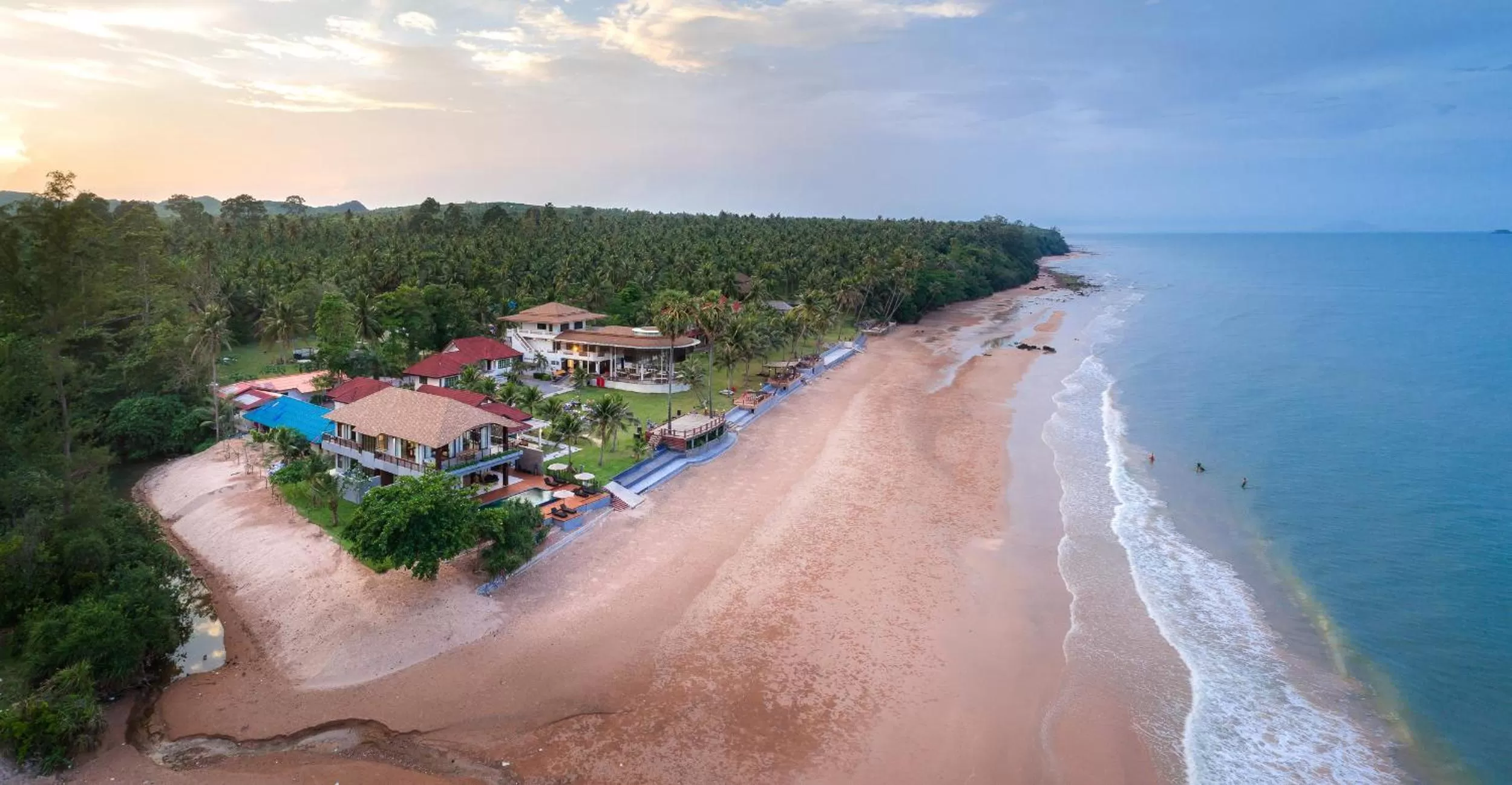 Bird's eye view in Ban Saithong Beach Resort