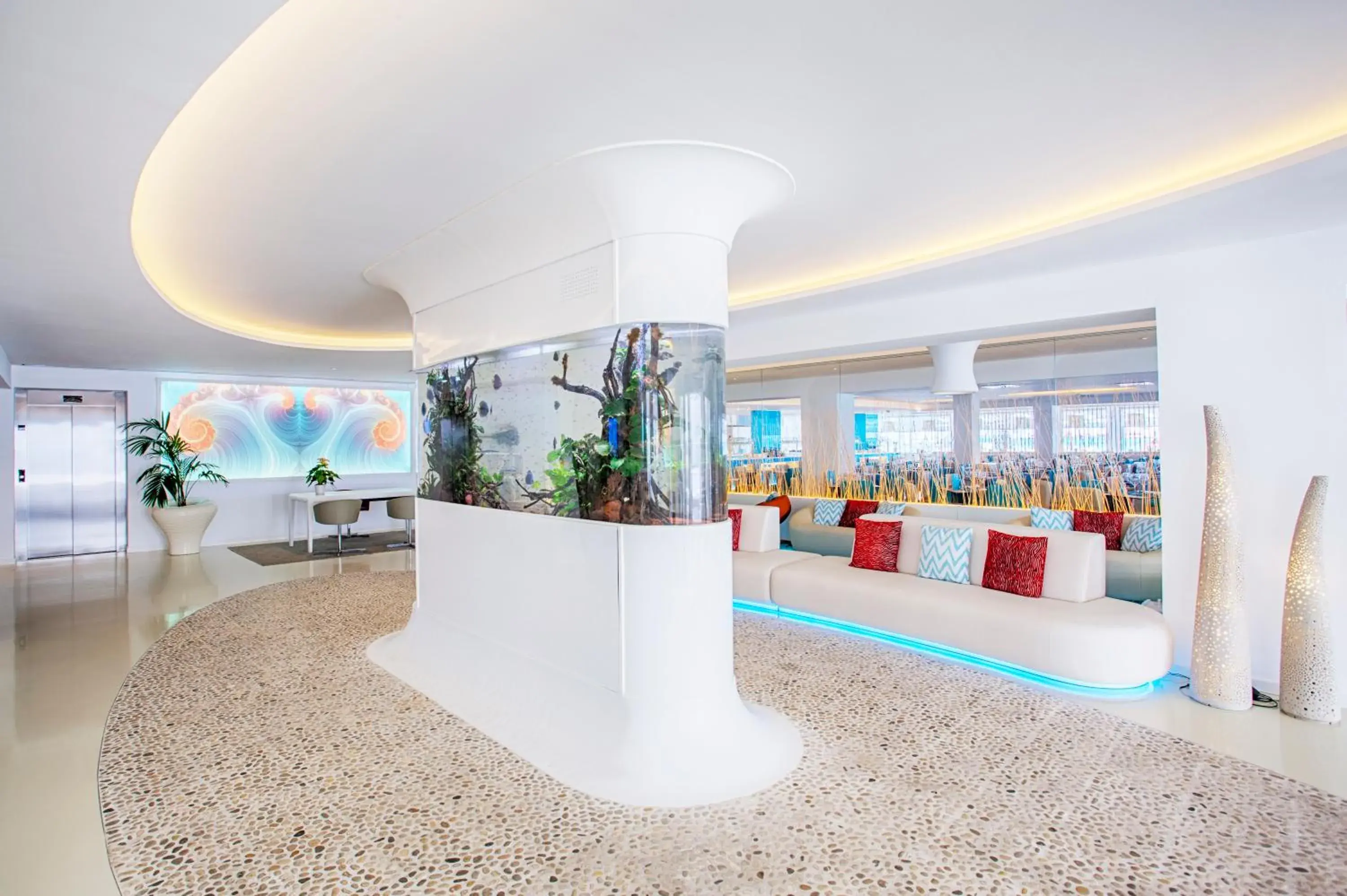 Lobby or reception in The Sea Hotel by Grupotel - Adults Only