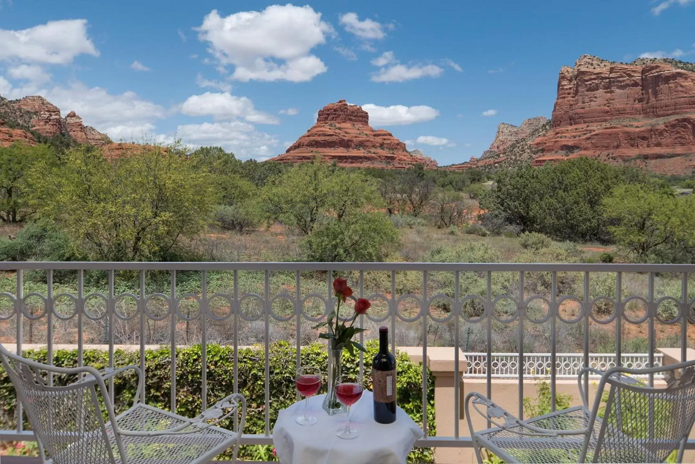 Landmark view in Canyon Villa Bed & Breakfast Inn of Sedona