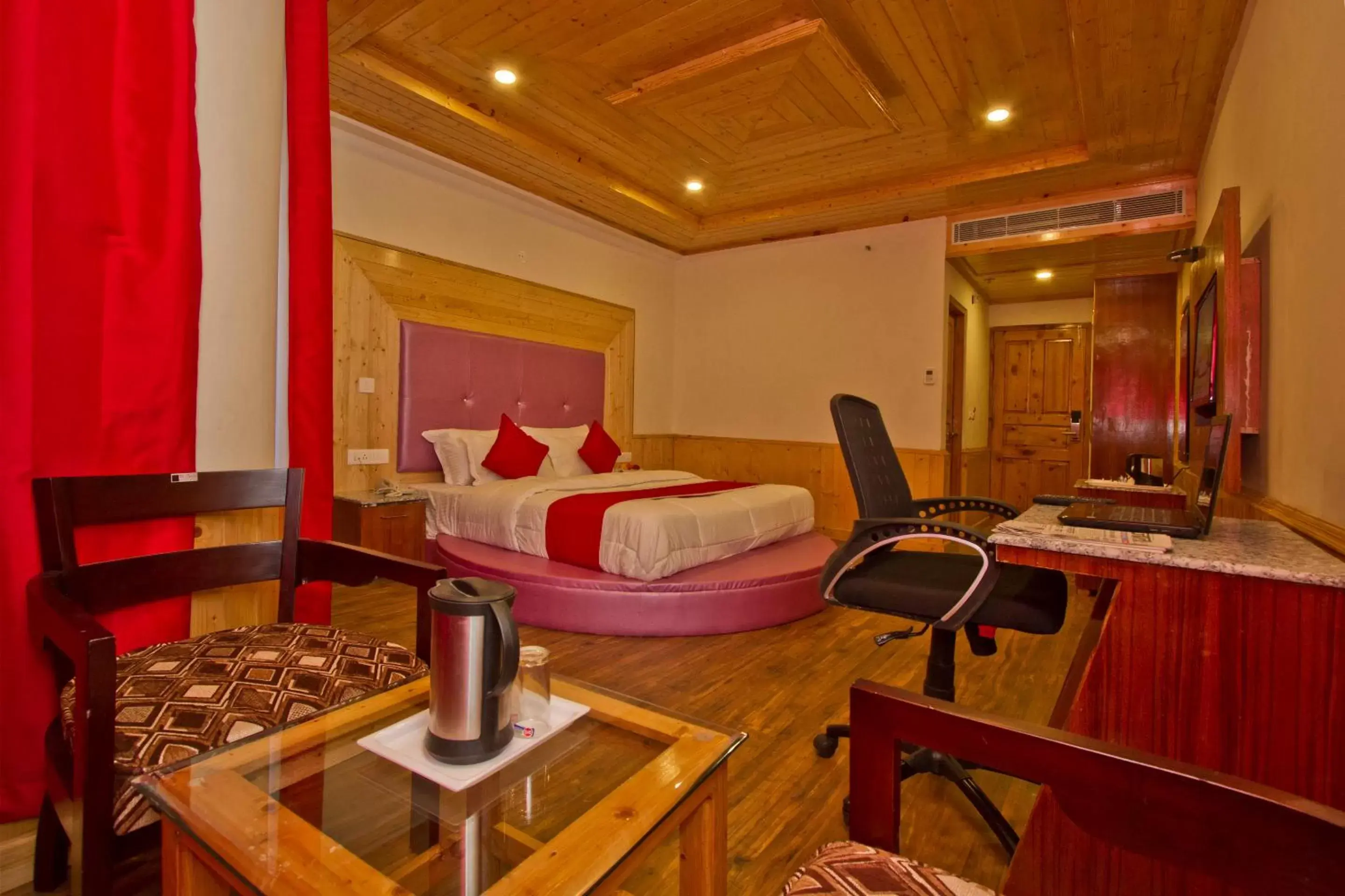 Bedroom in Sarthak Regency ,Rangri ,Manali