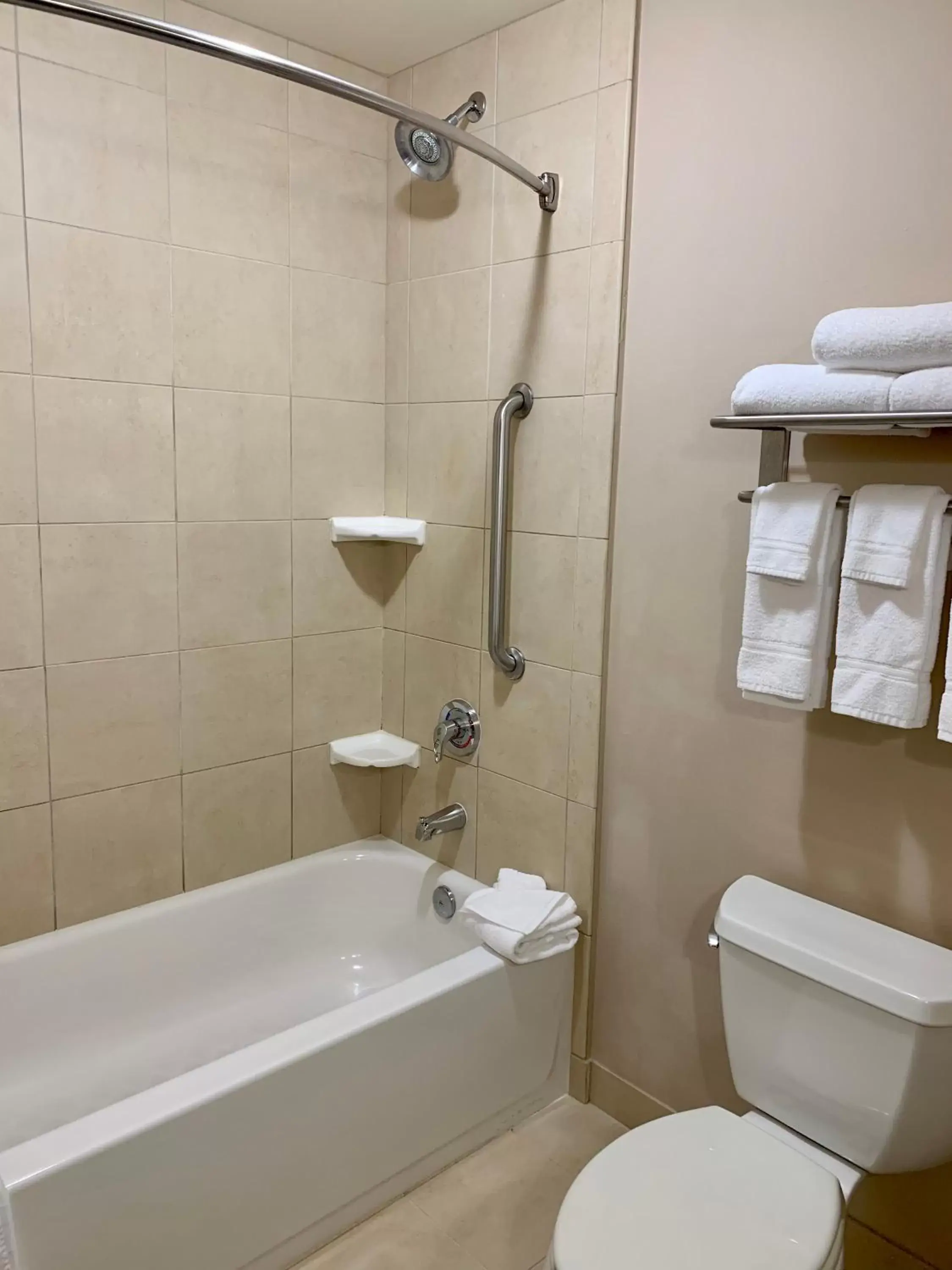 Bathroom in Holiday Inn Express Hotel & Suites North Sequim by IHG Bathroom in Holiday Inn Express Hotel & Suites North Sequim by IHG