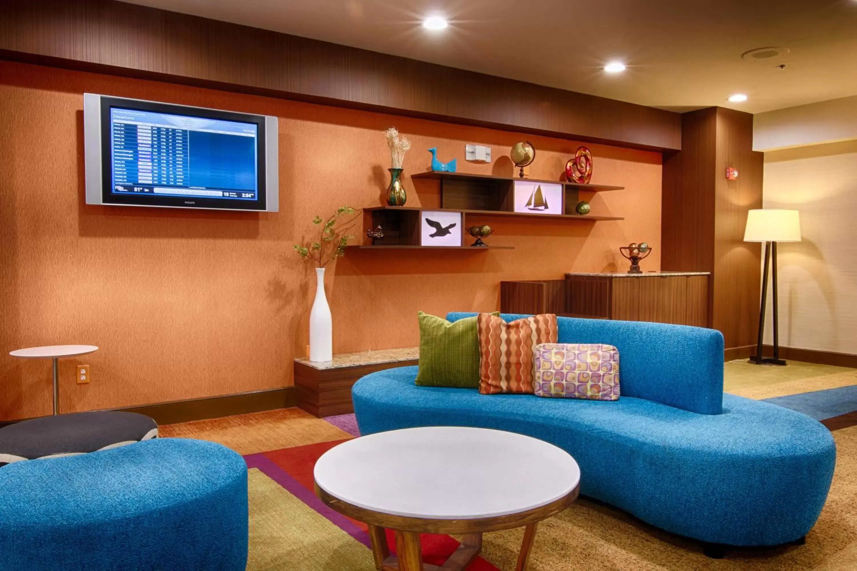 Lobby or reception, Seating Area in Fairfield Inn & Suites Jacksonville Airport