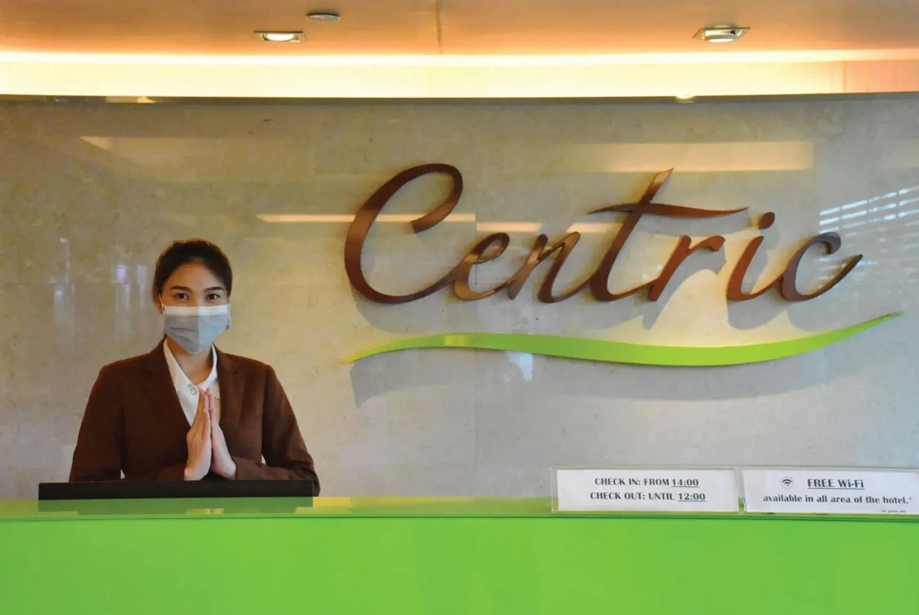 Staff, Lobby/Reception in Centric Place Hotel