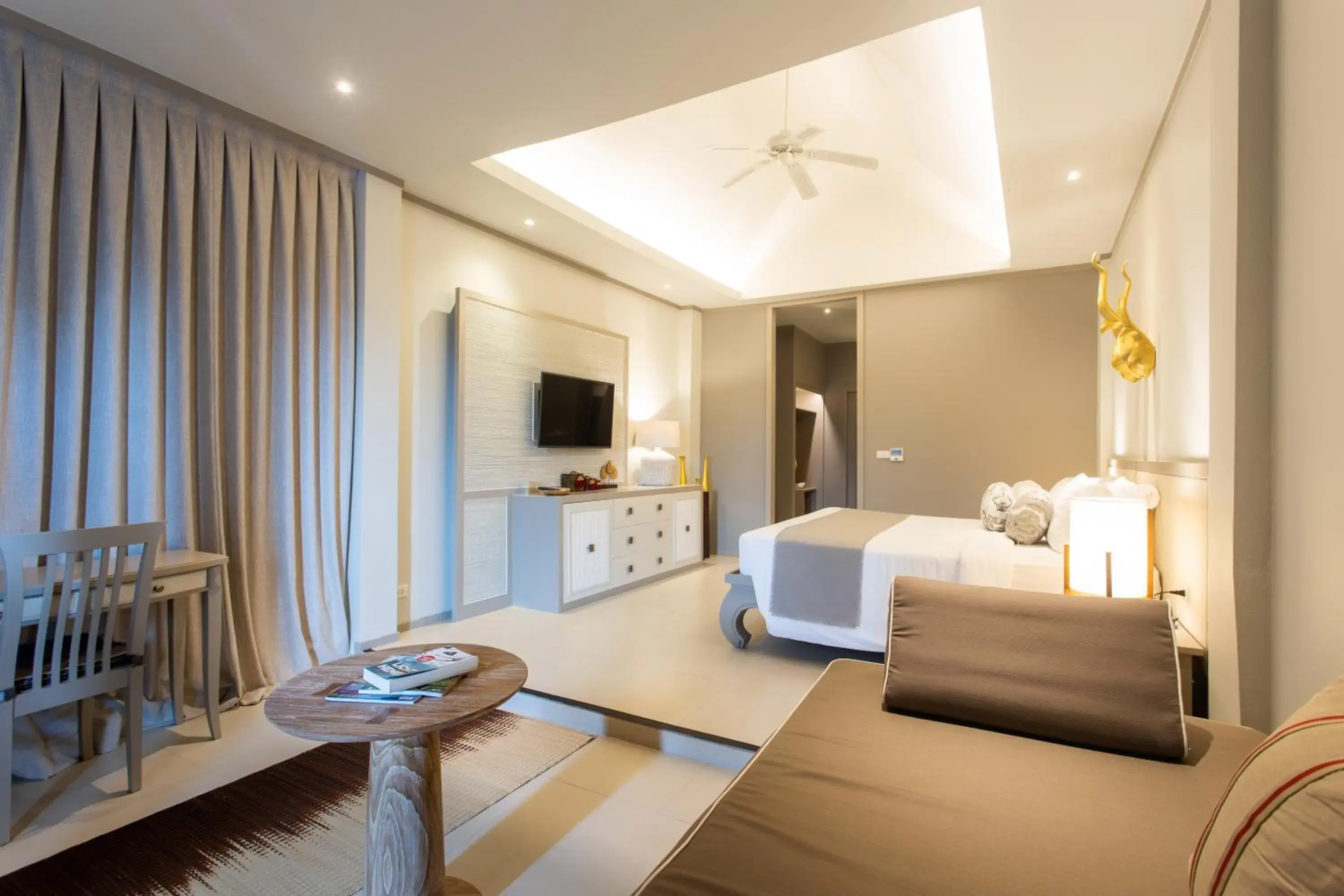 Bedroom, Seating Area in Rocky's Boutique Resort - Veranda Collection Samui - SHA Extra Plus