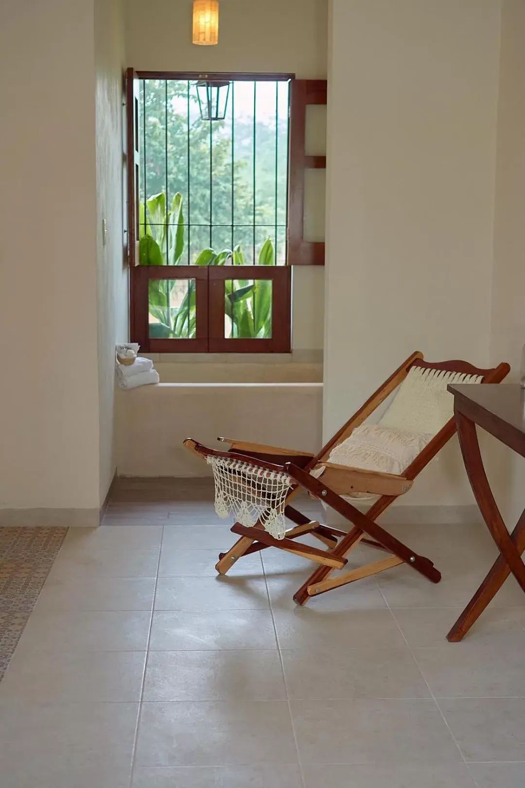 Living room in Hacienda María Elena Yucatán