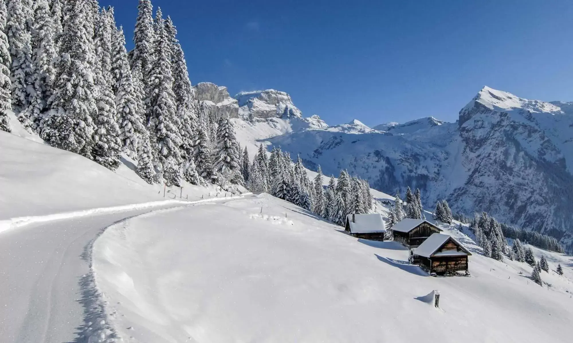 Nearby landmark, Winter in Alpenclub