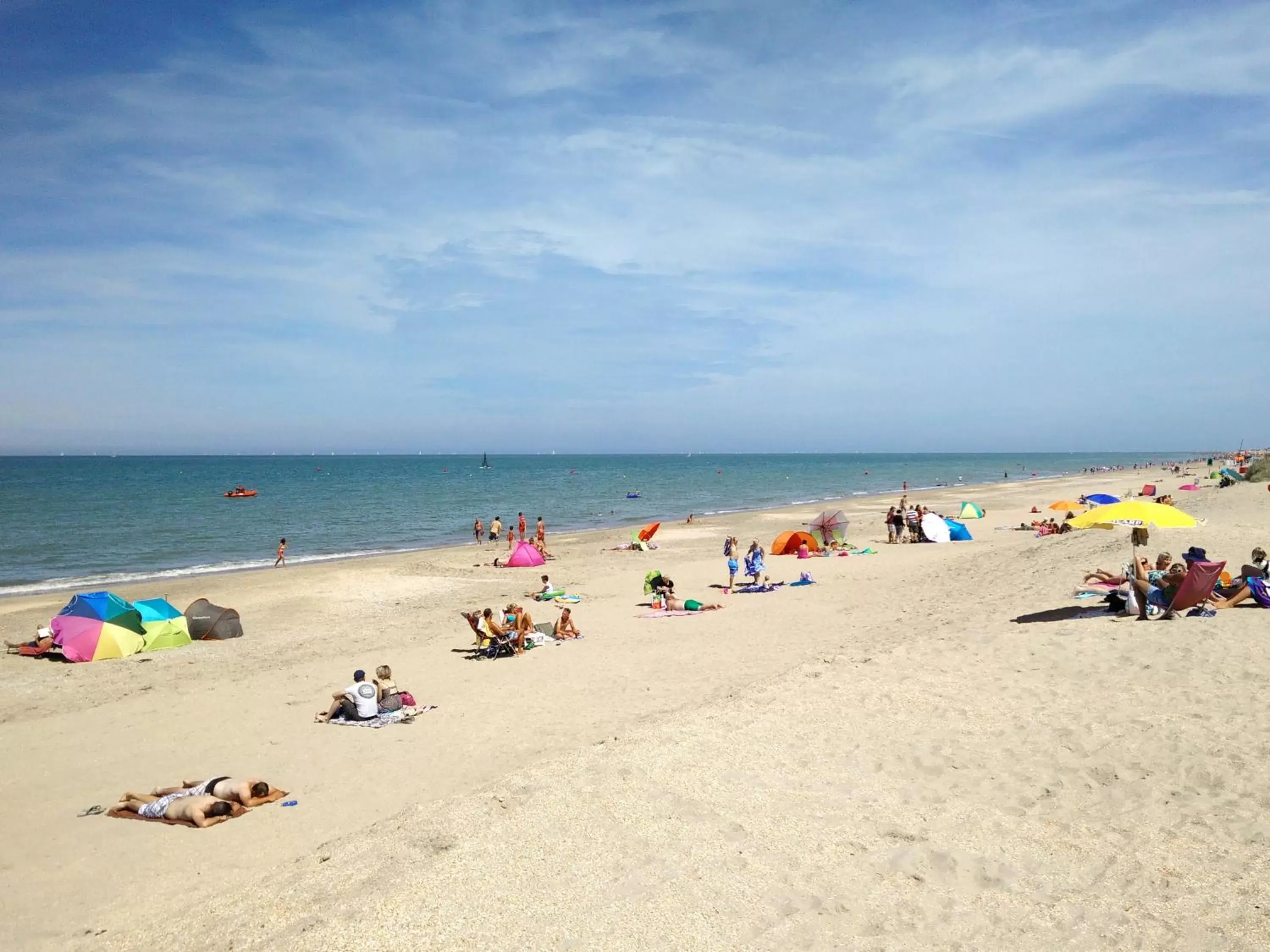 Beach in ibis De Panne