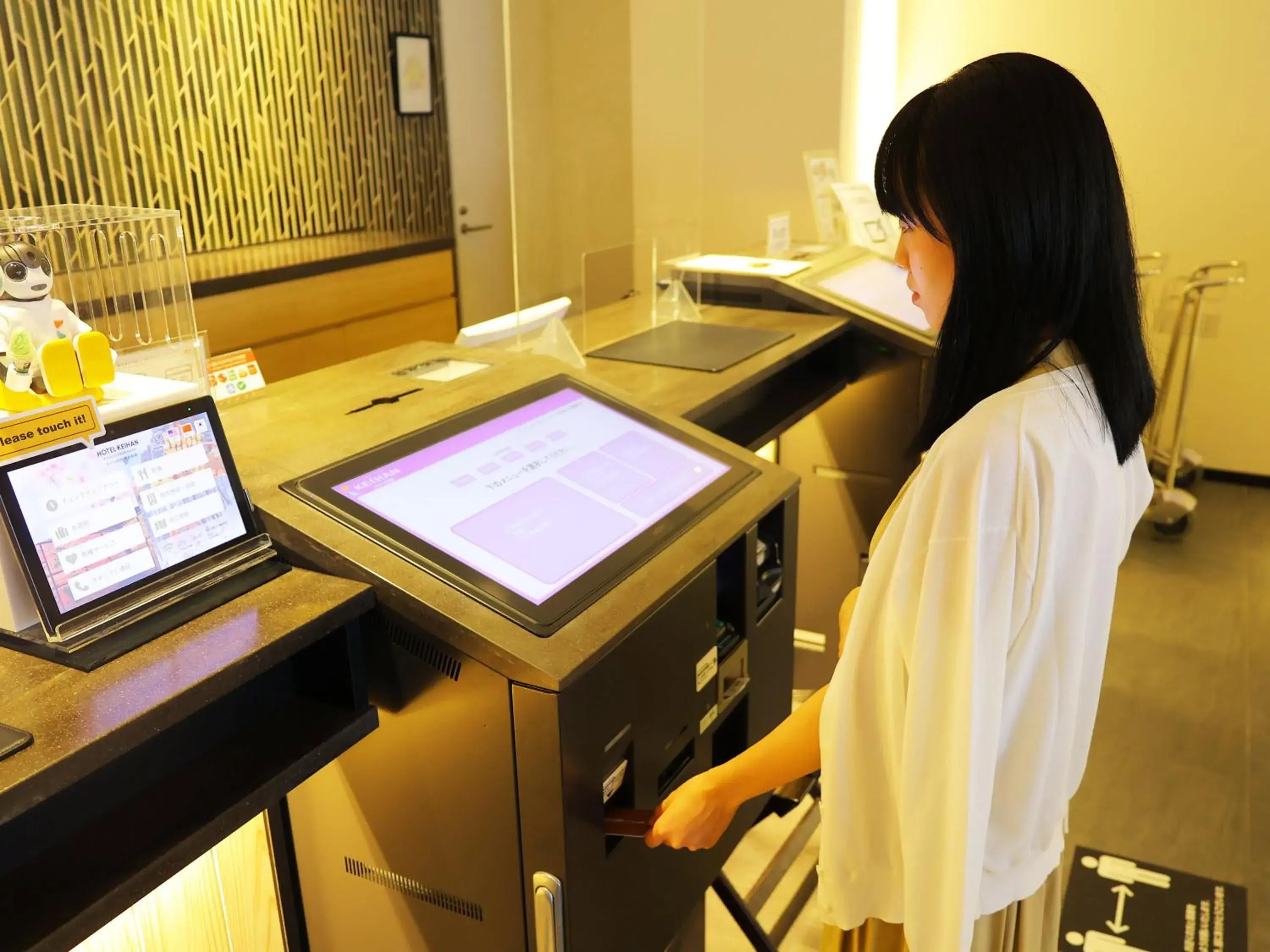 Lobby or reception in Hotel Keihan Kyoto Ekiminami Lobby or reception in Hotel Keihan Kyoto Ekiminami