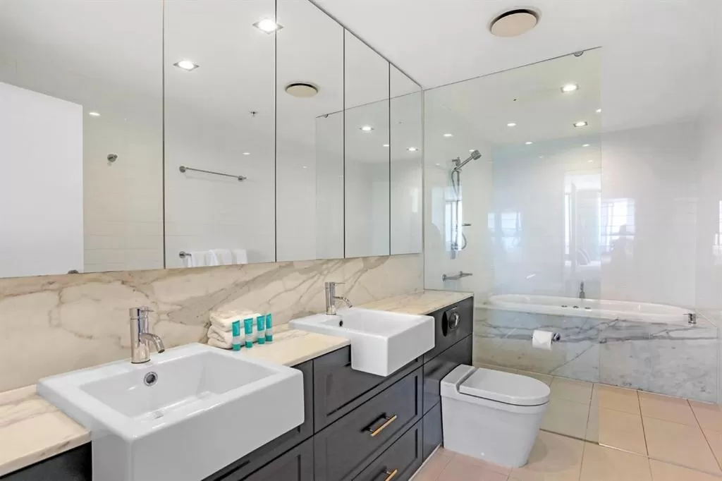 Bathroom in Ambience on Burleigh Beach