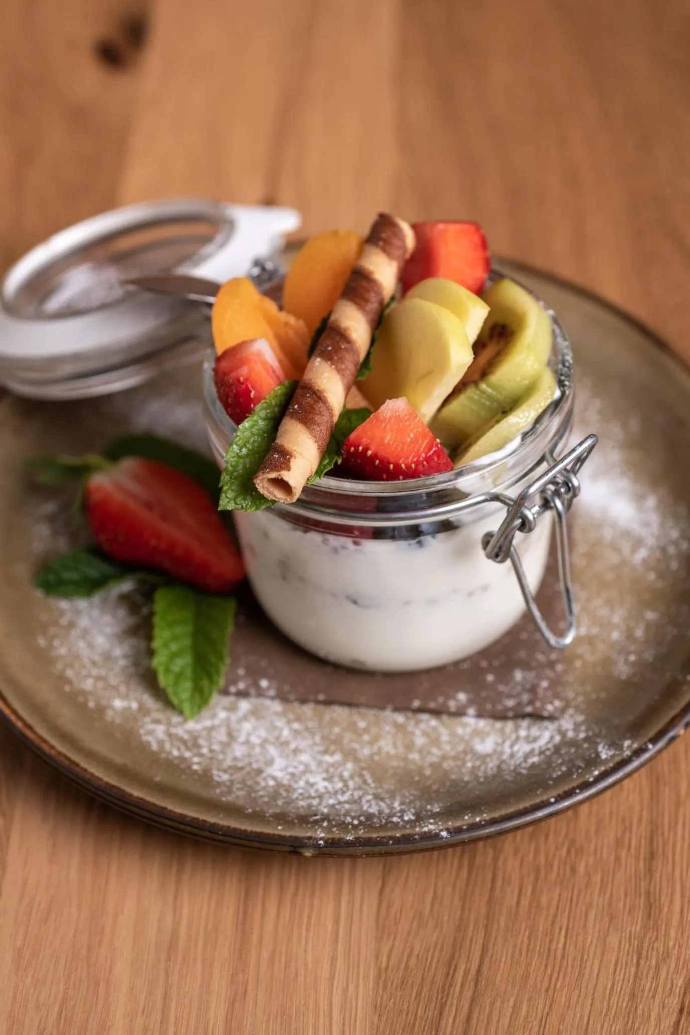 Food close-up in Hotel B&B Feldmessner