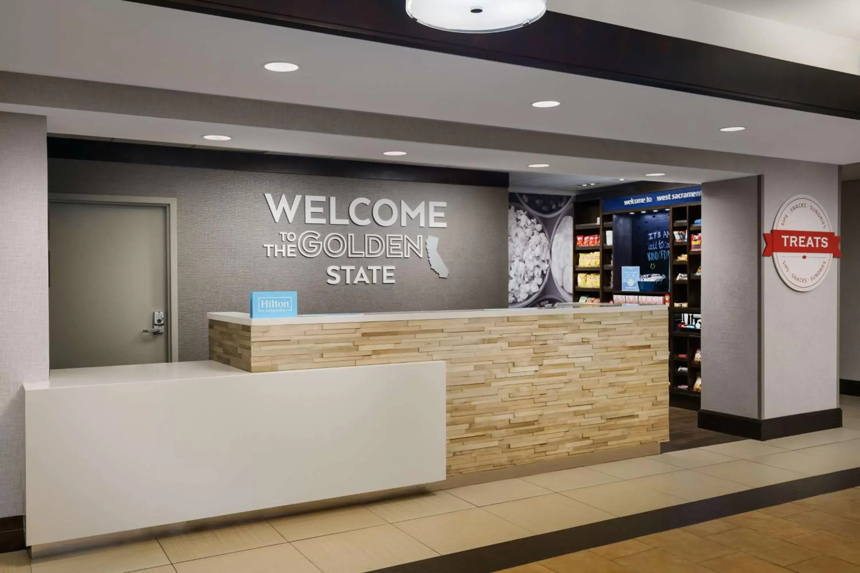Lobby or reception in Hampton Inn & Suites West Sacramento Lobby or reception in Hampton Inn & Suites West Sacramento
