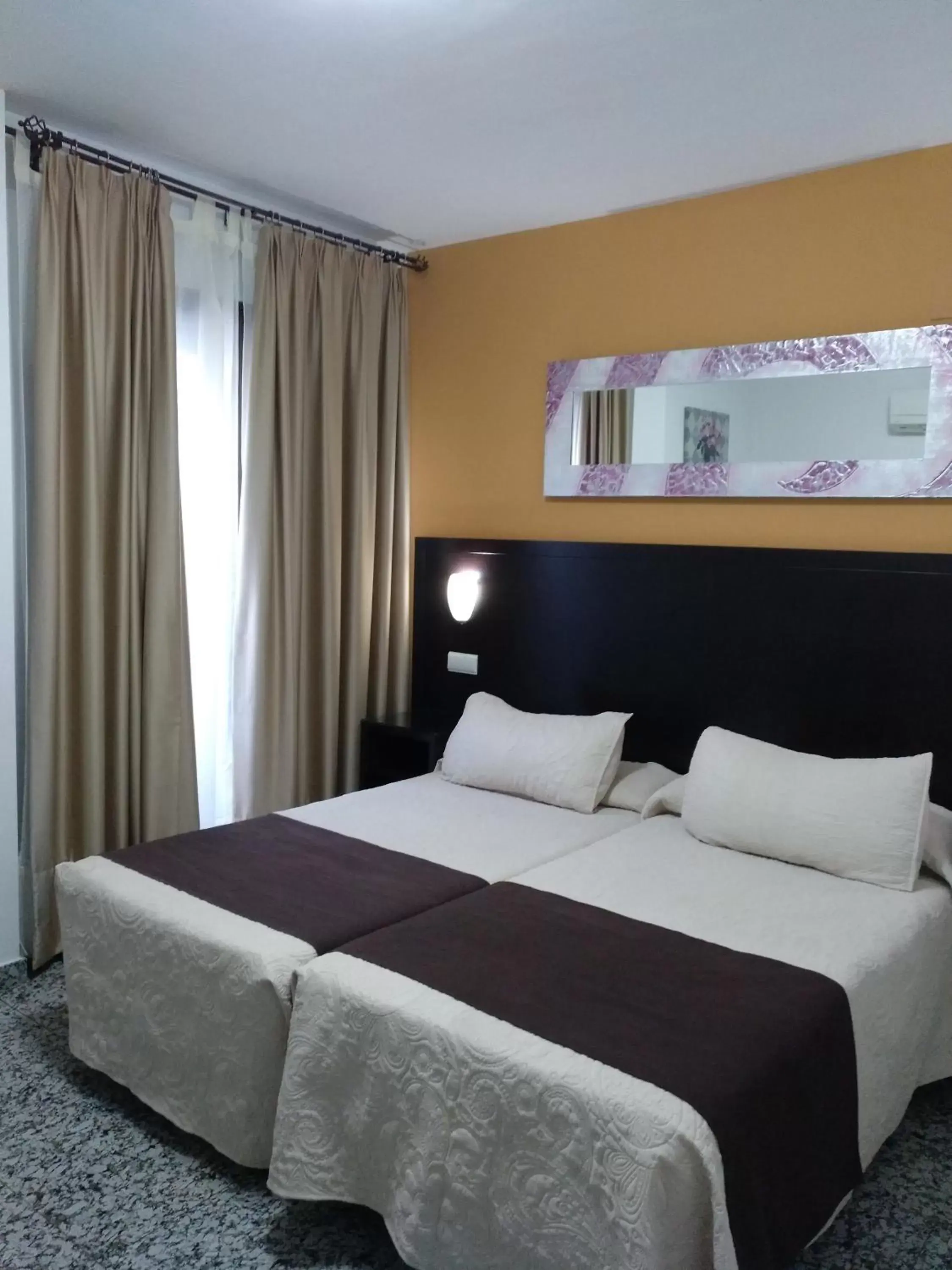 Bed in Hotel de Los Faroles