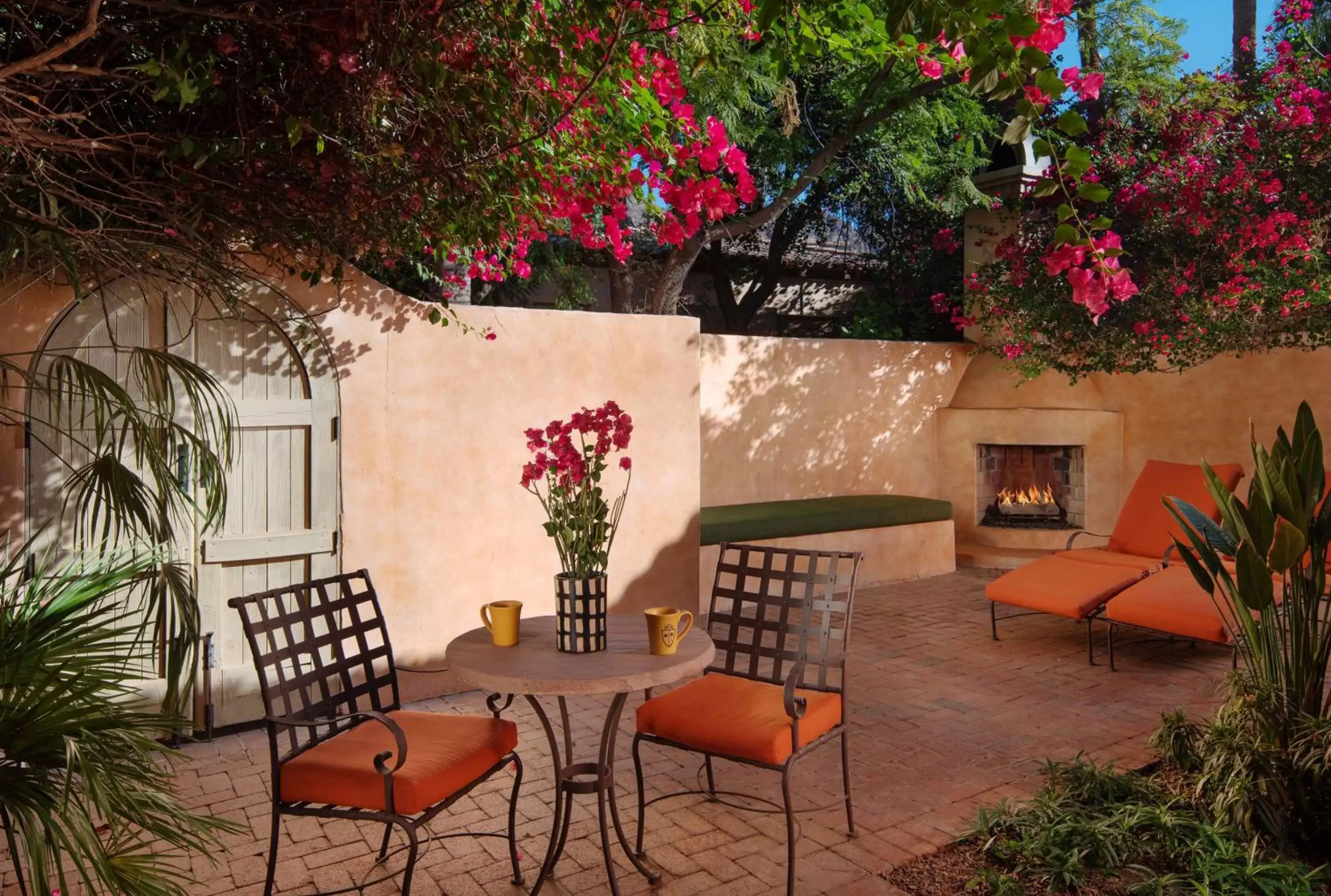 Patio in Royal Palms Resort and Spa, part of Hyatt