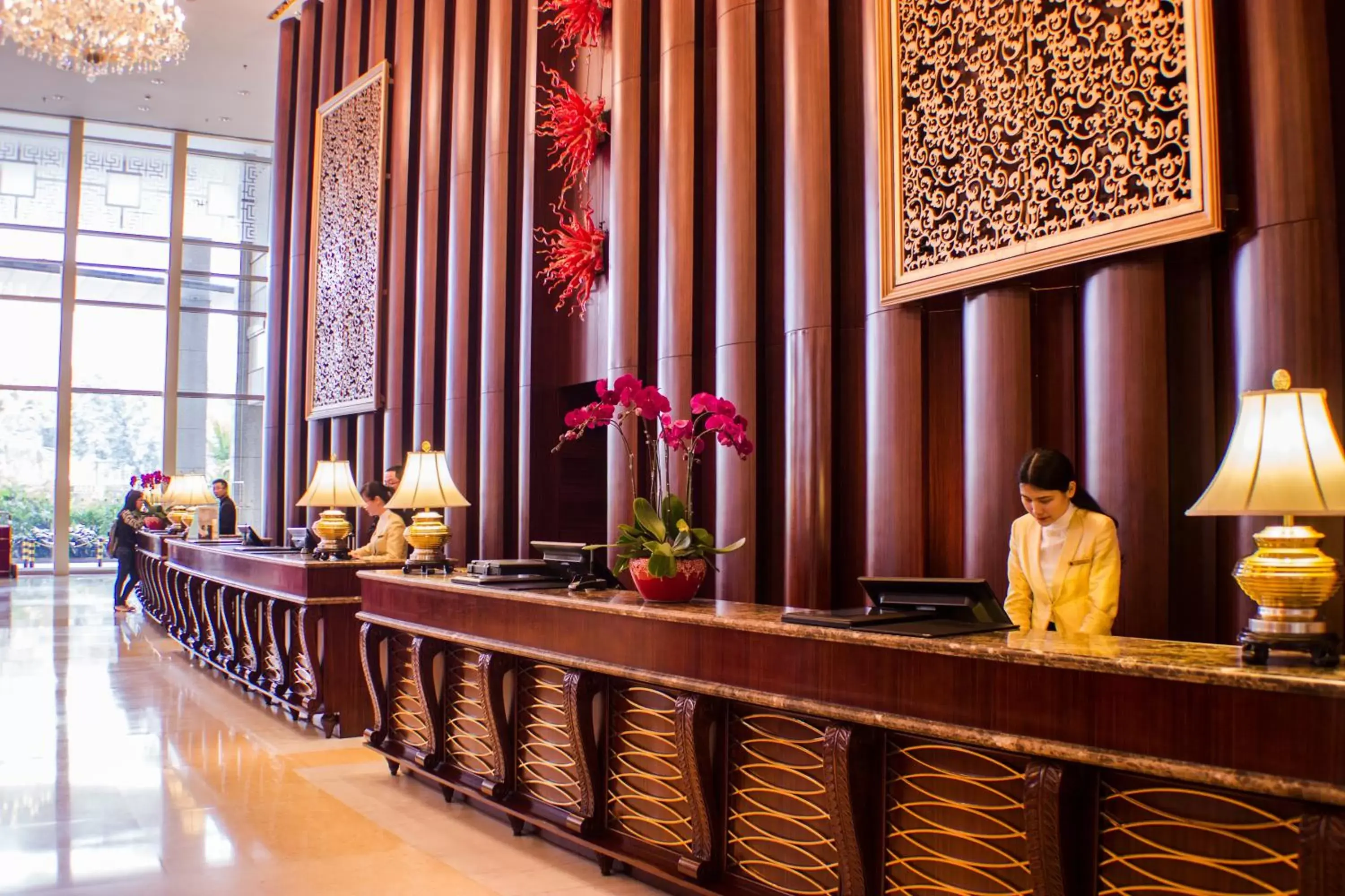 Lobby or reception, Lobby/Reception in Shangri-La Fuzhou