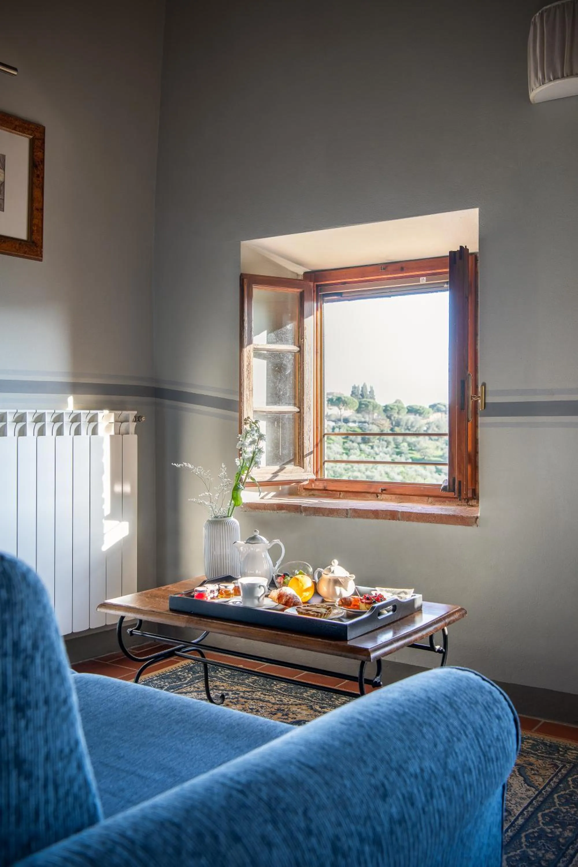 Living room in Relais Villa Olmo - Place of Charme