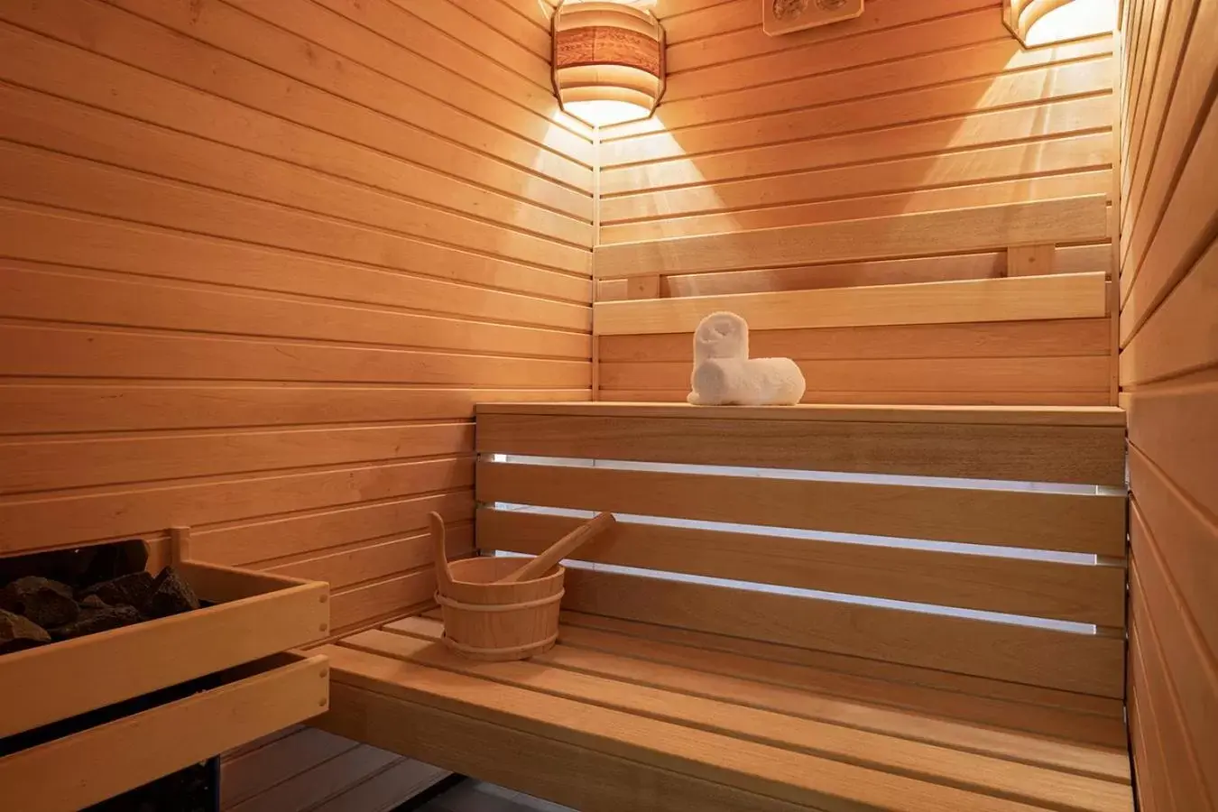 Sauna in Doubletree By Hilton Plovdiv Center