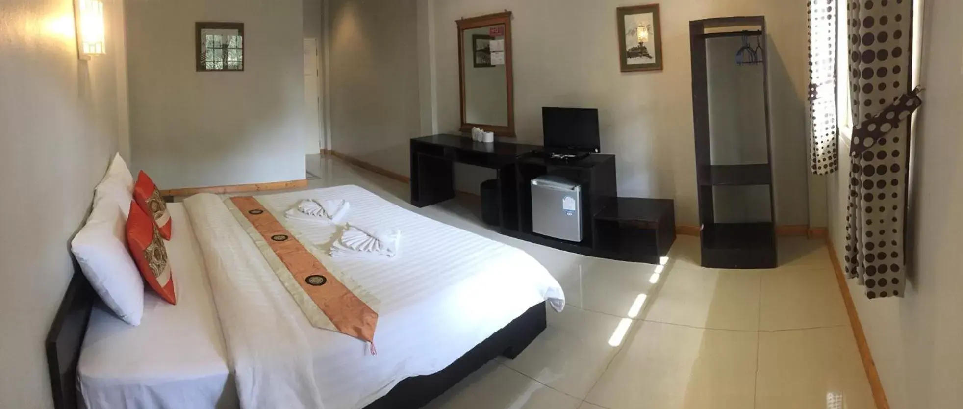 Bed in Bamboo House Resort Bed in Bamboo House Resort