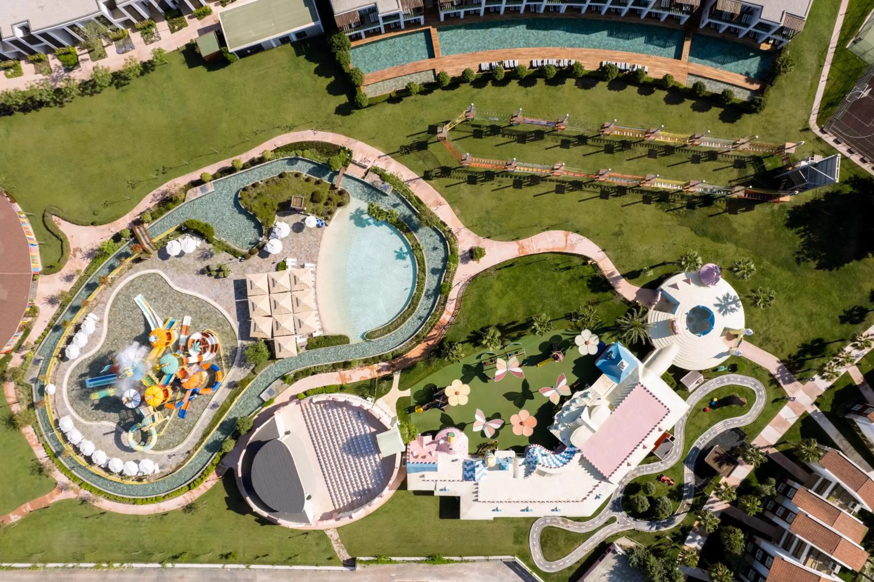 Bird's eye view in Rixos Premium Tekirova - The Land of Legends Access