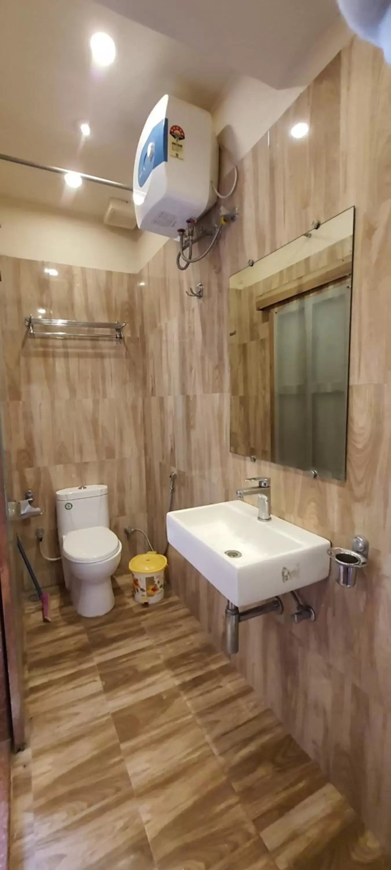 Bathroom in Hotel Temple On Ganges