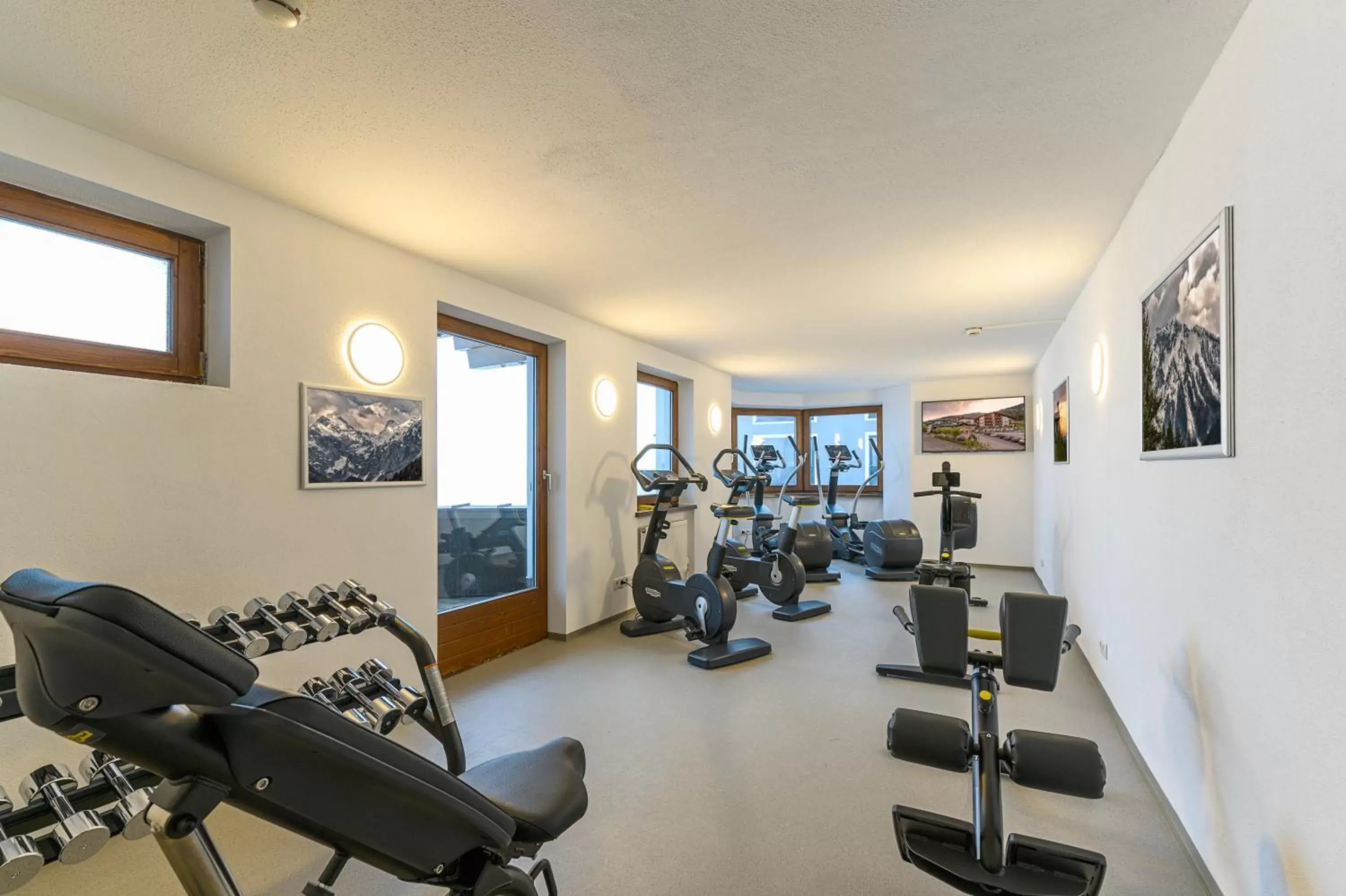 Fitness centre/facilities in Wohlfühlhotel Schiestl