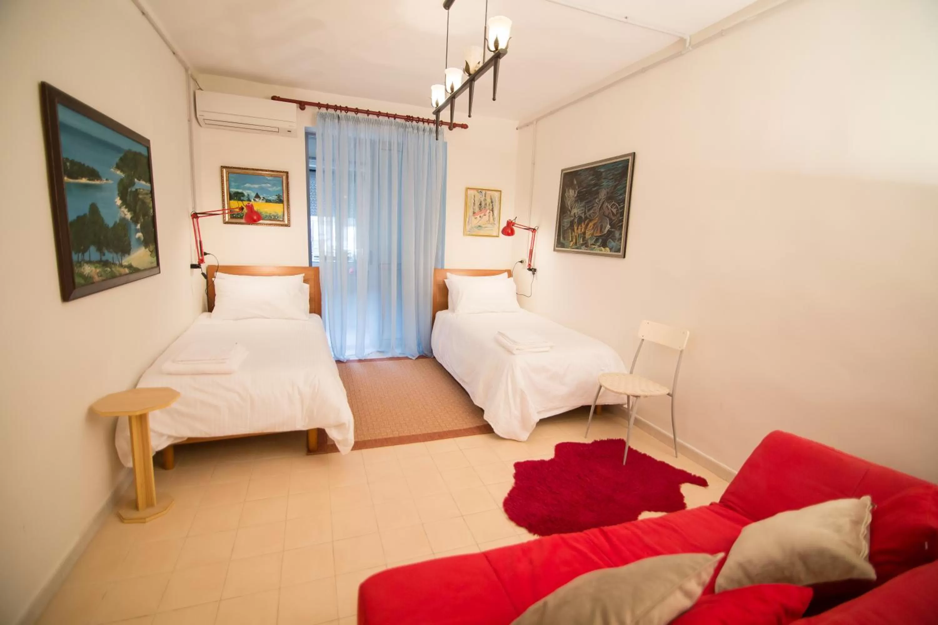 Bed in B&B Artistic Tirana