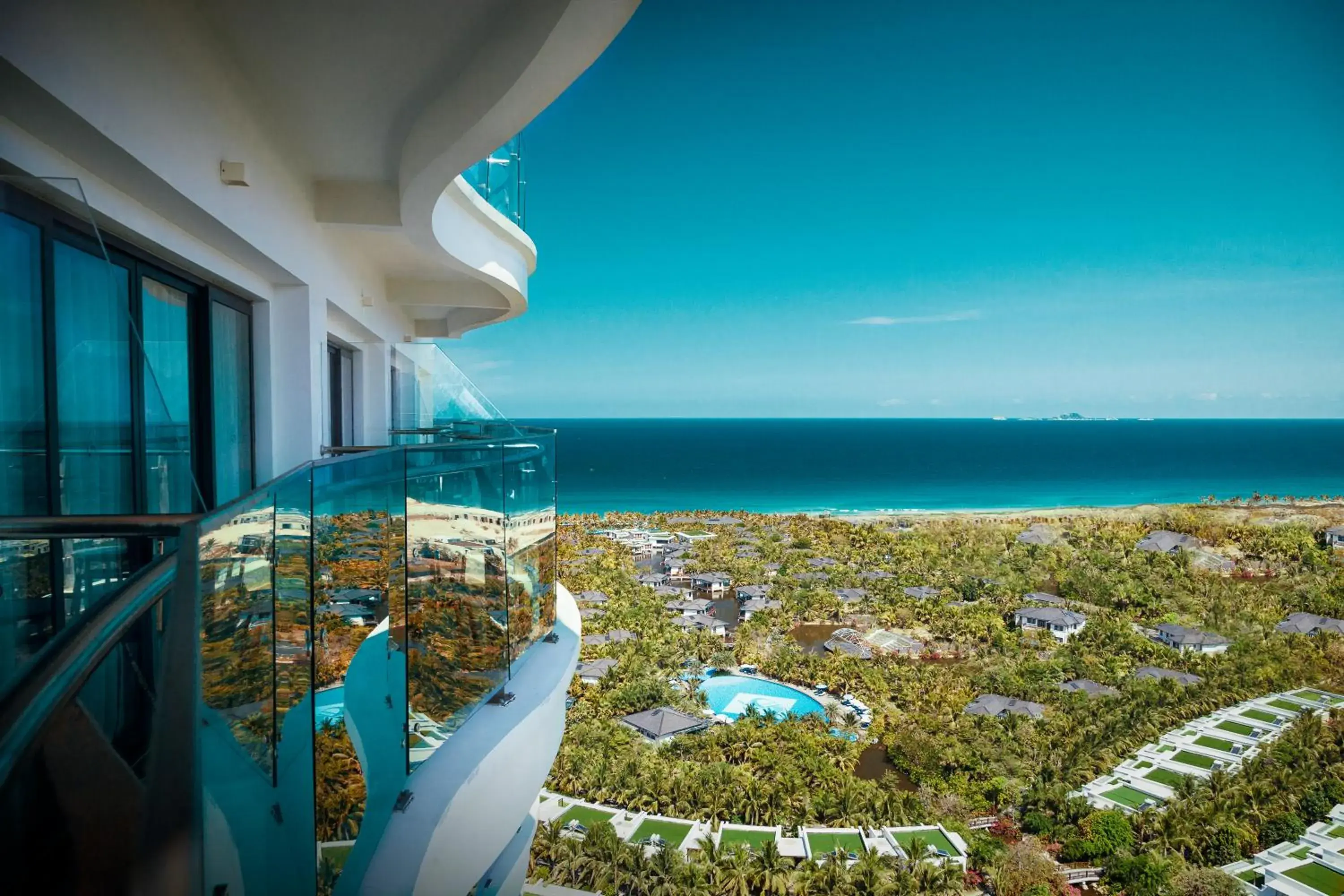 Balcony/Terrace in Duyen Ha Resort Cam Ranh